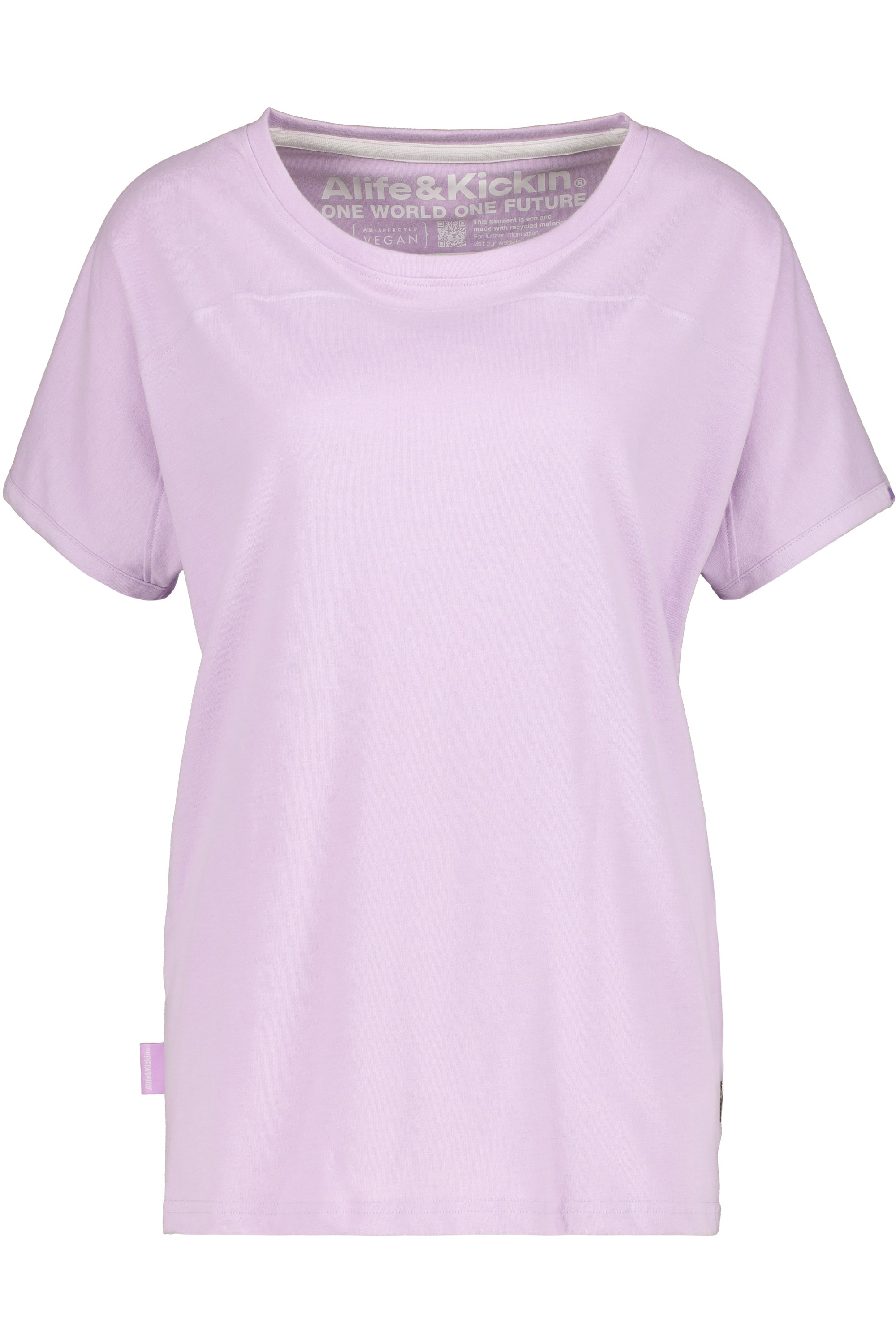 Feminines Kurzarmshirt DiniAK in trendigen Farben Rosa