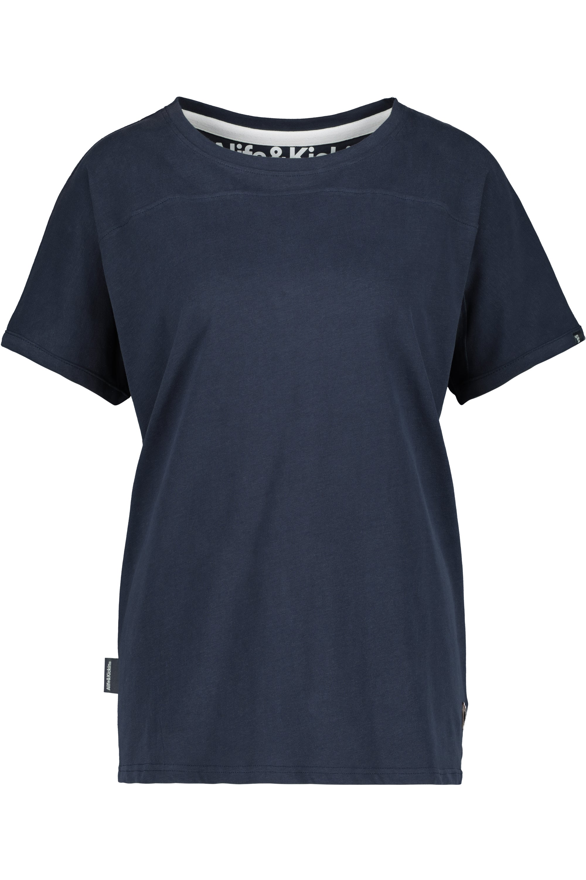 Feminines Kurzarmshirt DiniAK in trendigen Farben Dunkelblau