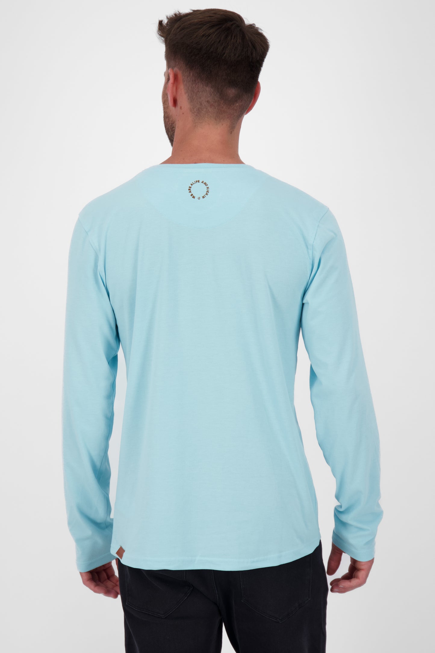 Stilvoll und bequem - Langarmshirt für Herren - Alife and Kickin AlexAK A Hellblau
