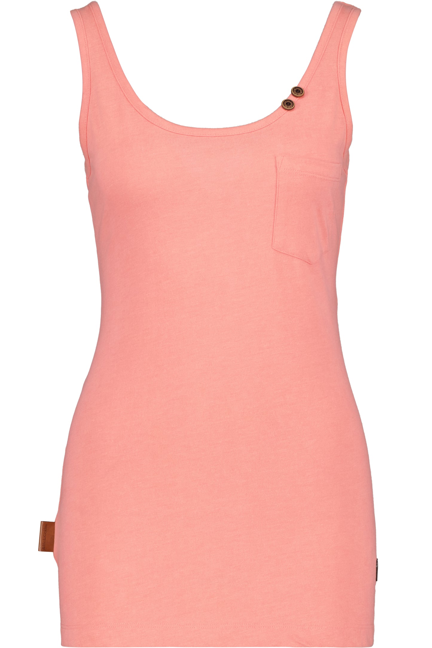 Femininer Look für den Sommer: Das Rundhalsshirt JennyAK von Alife and Kickin Orange