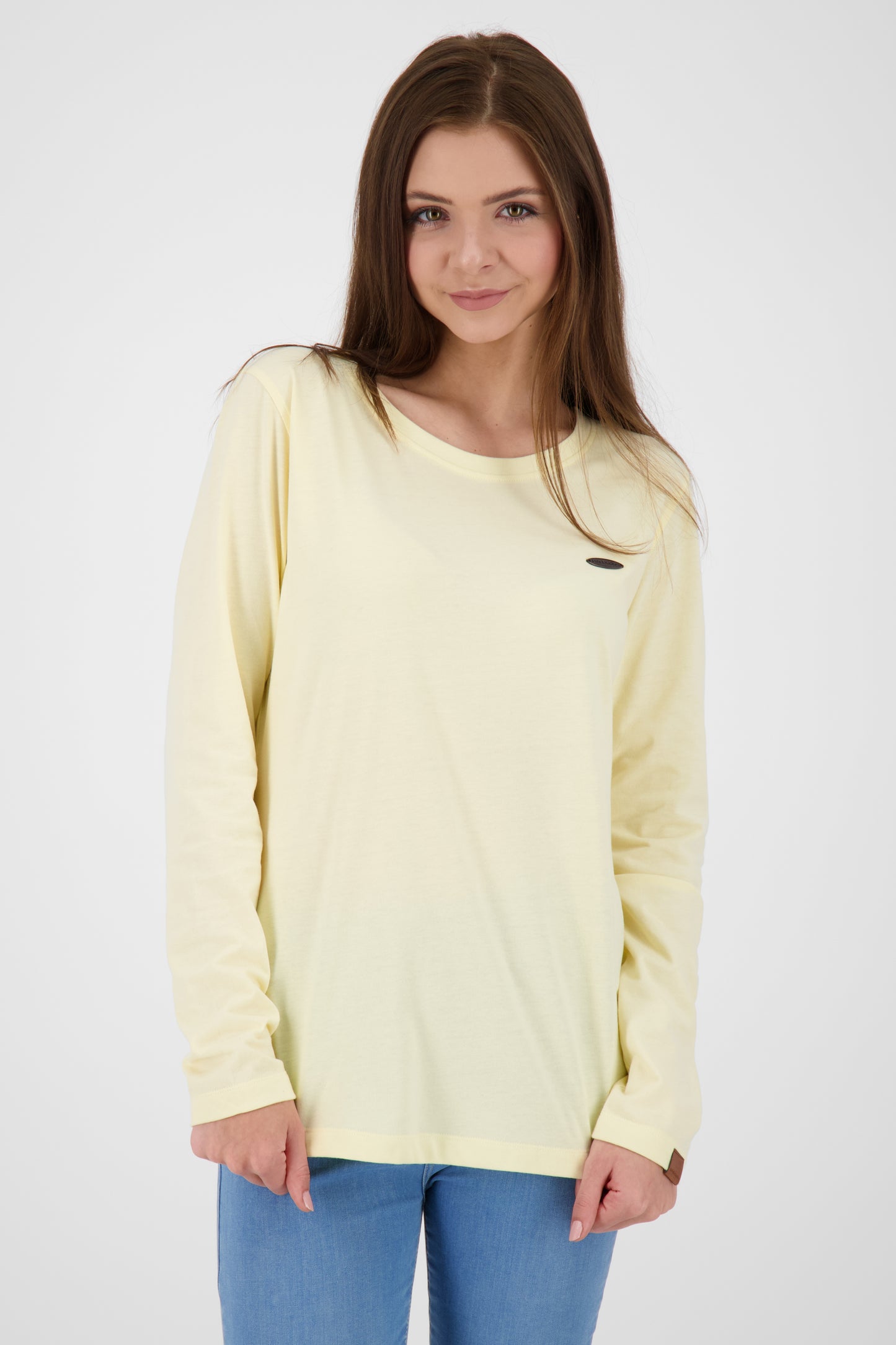 Stilvoll und bequem - Longsleeve LeaAK A für Damen Gelb