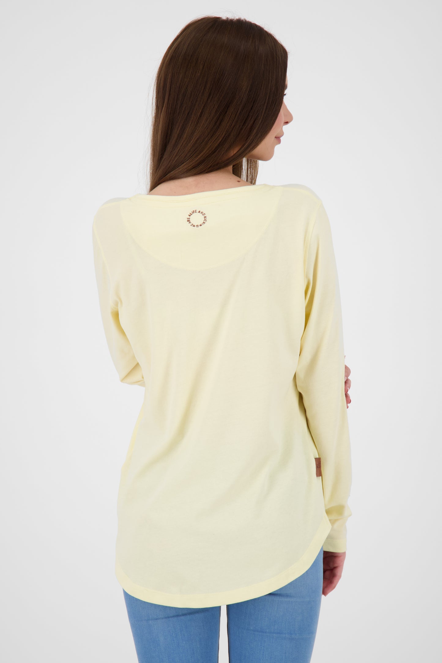 Stilvoll und bequem - Longsleeve LeaAK A für Damen Gelb