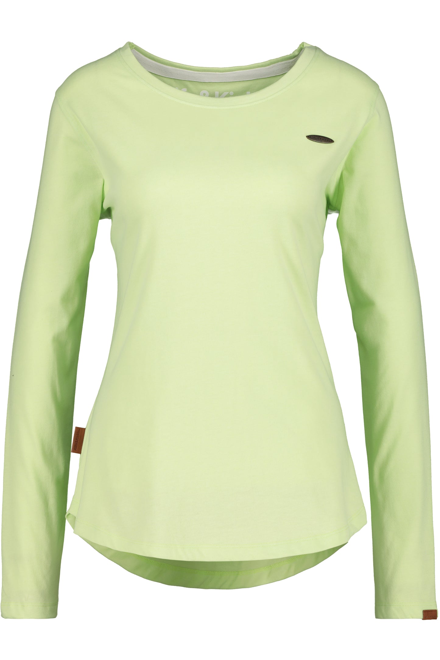 Stilvoll und bequem - Longsleeve LeaAK A für Damen Hellgrün