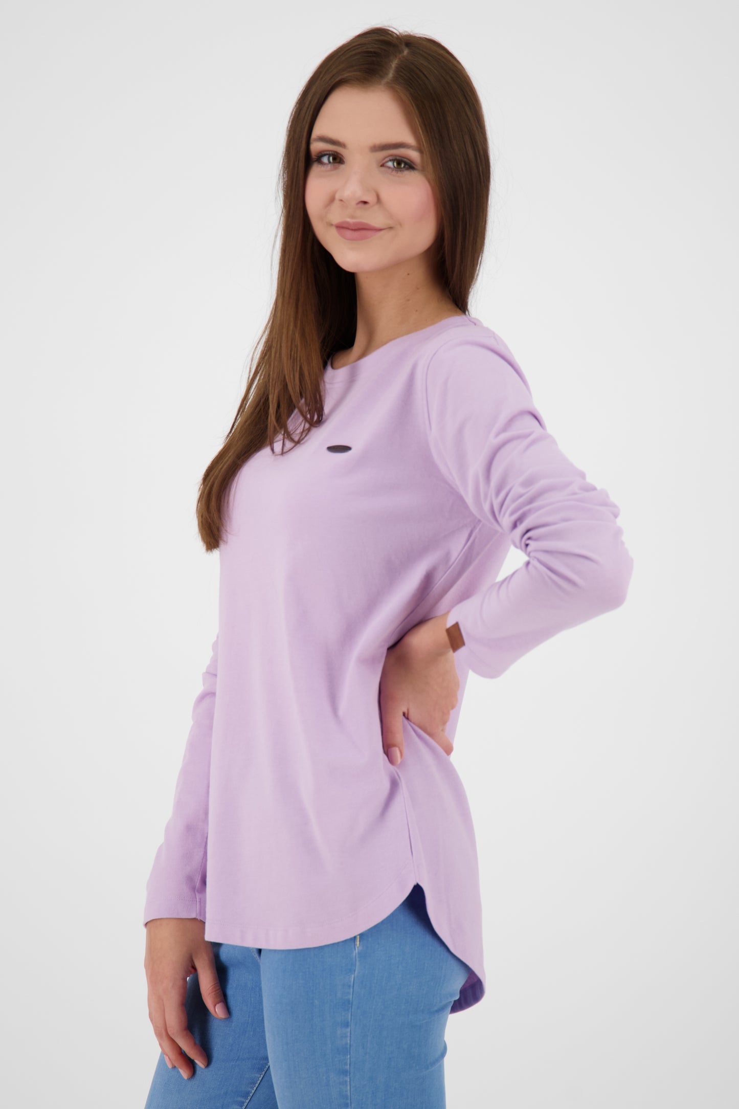 Stilvoll und bequem - Longsleeve LeaAK A für Damen Rosa