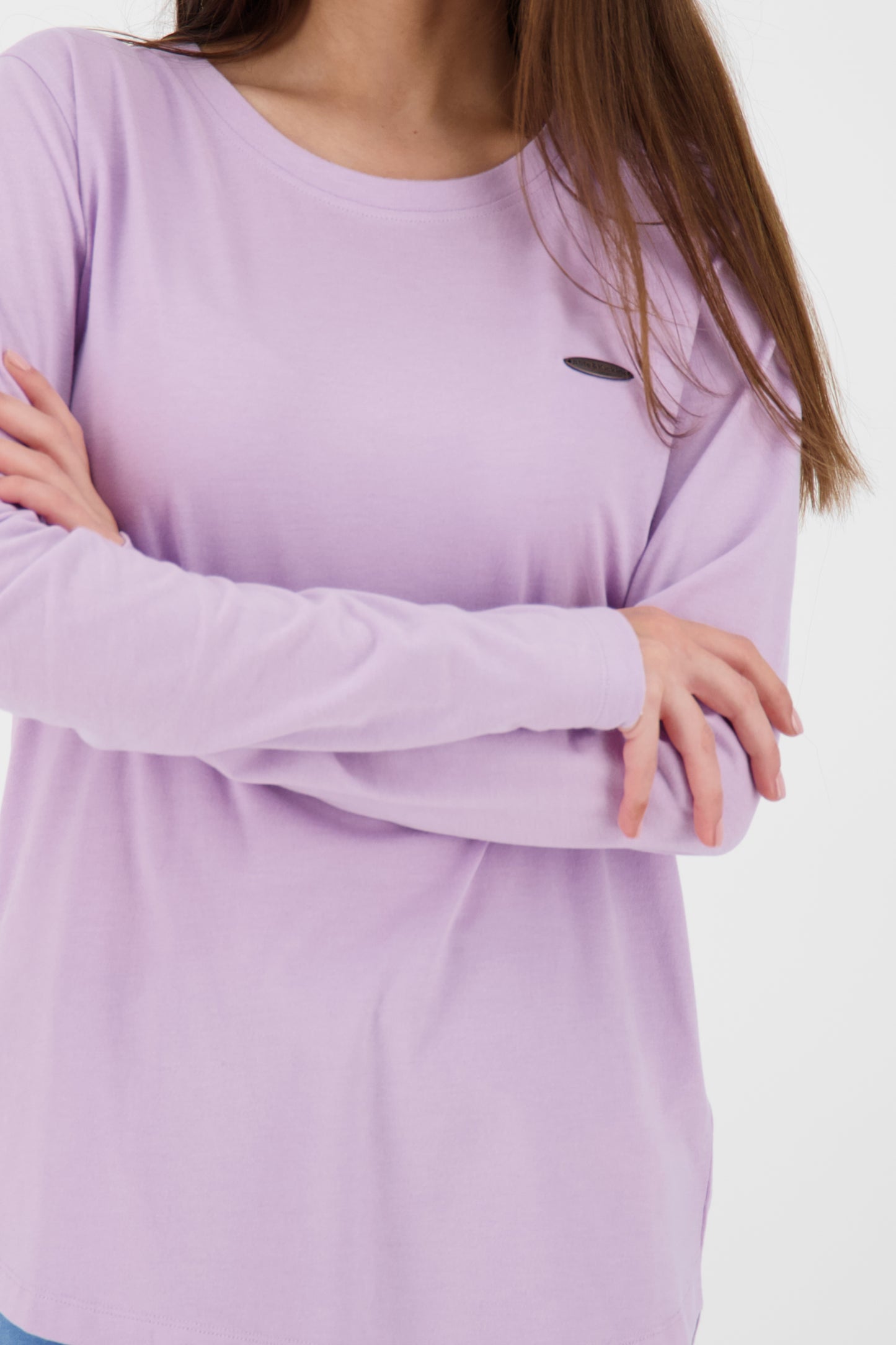 Stilvoll und bequem - Longsleeve LeaAK A für Damen Rosa