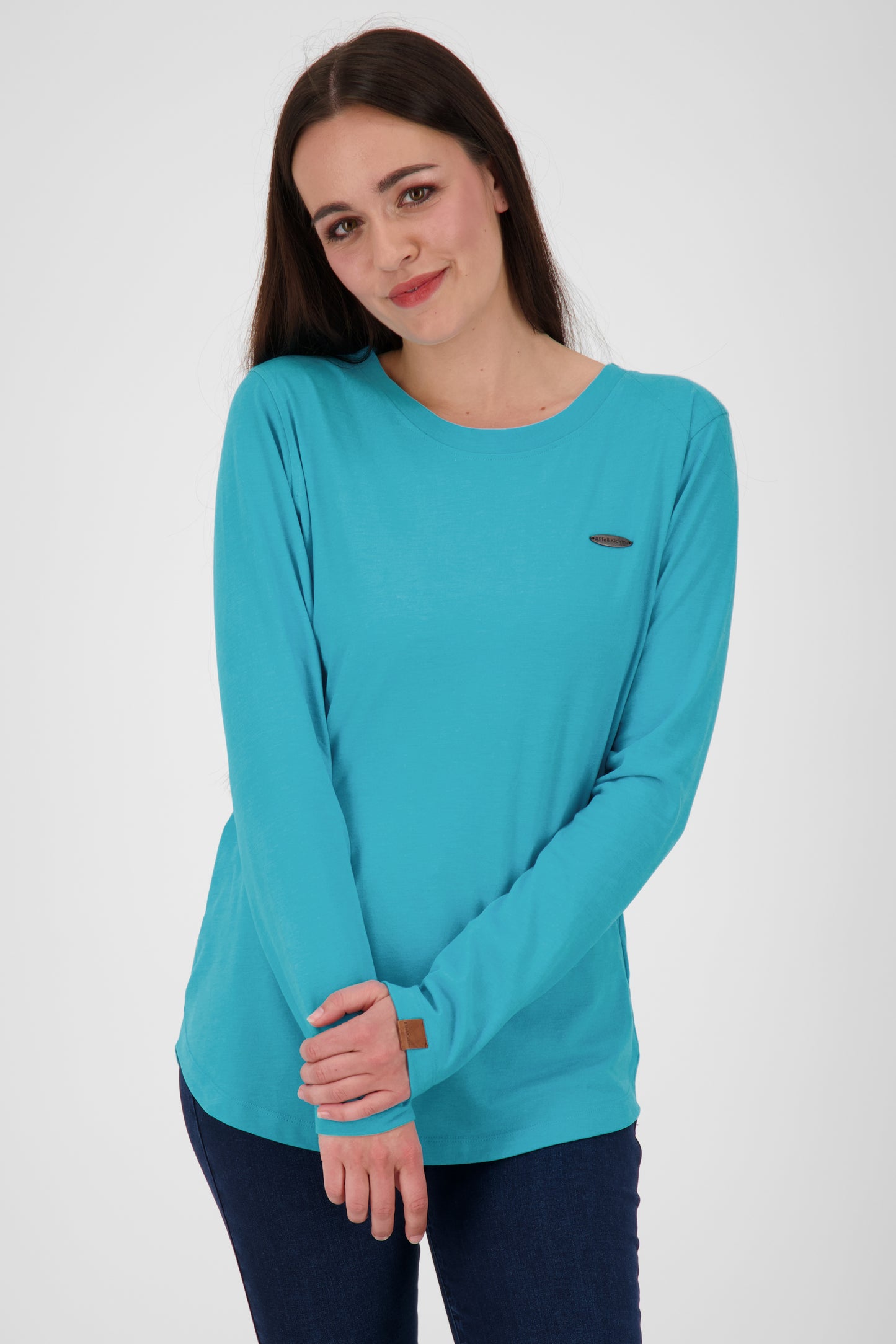 Stilvoll und bequem - Longsleeve LeaAK A für Damen Blau