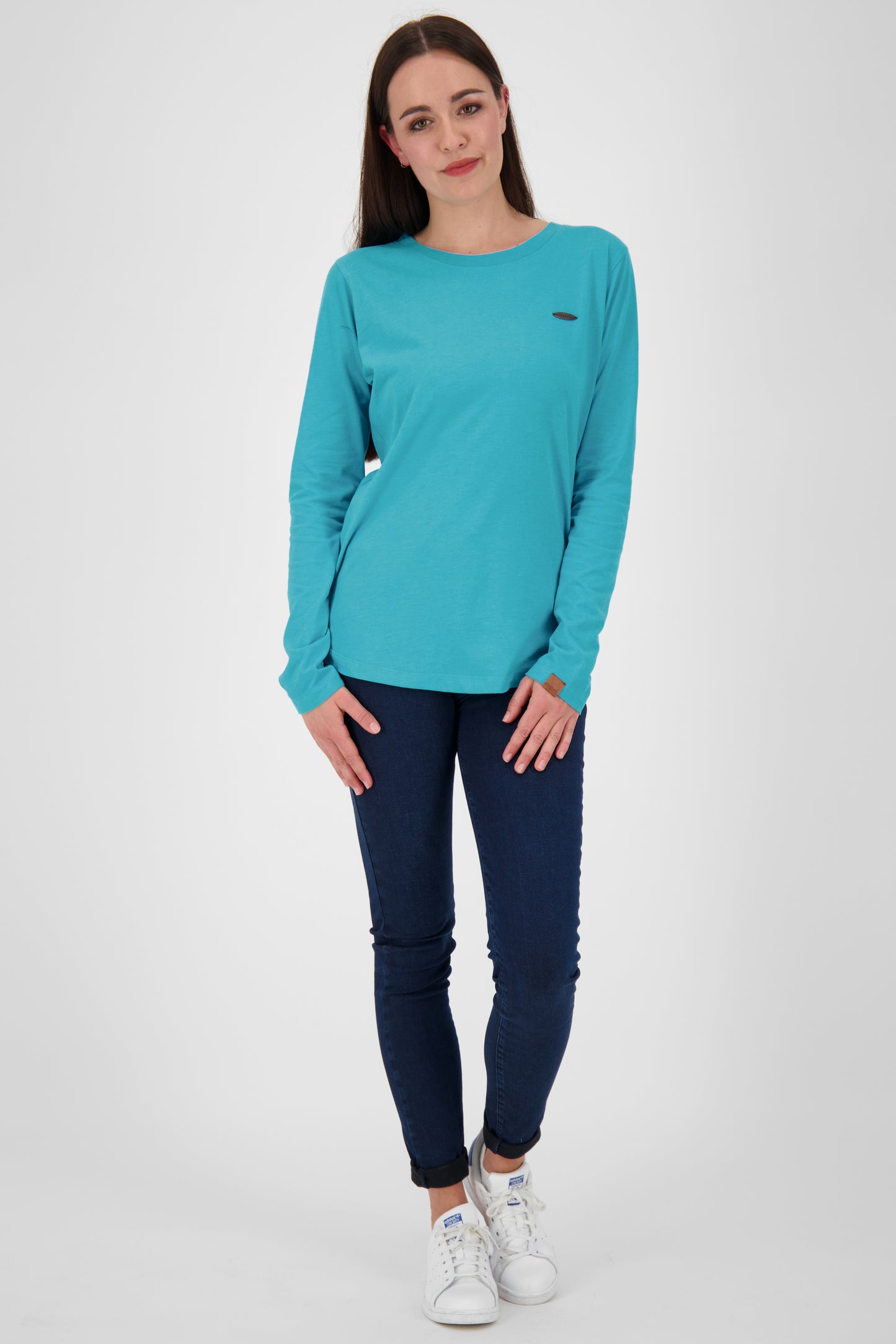 Stilvoll und bequem - Longsleeve LeaAK A für Damen Blau