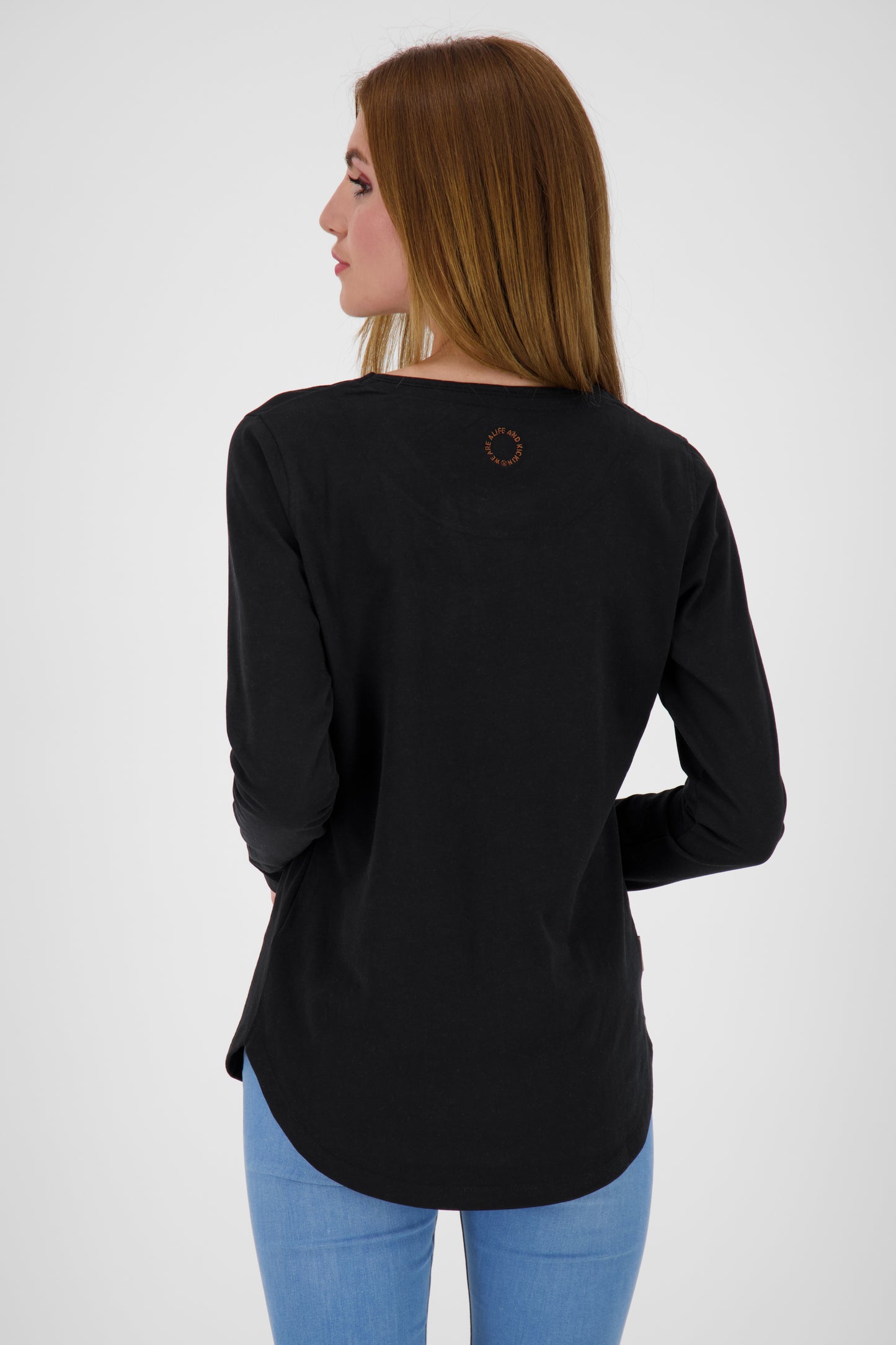 Stilvoll und bequem - Longsleeve LeaAK A für Damen Schwarz