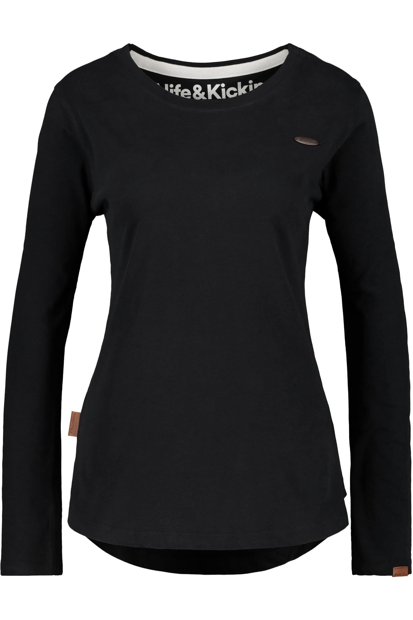 Stilvoll und bequem - Longsleeve LeaAK A für Damen Schwarz