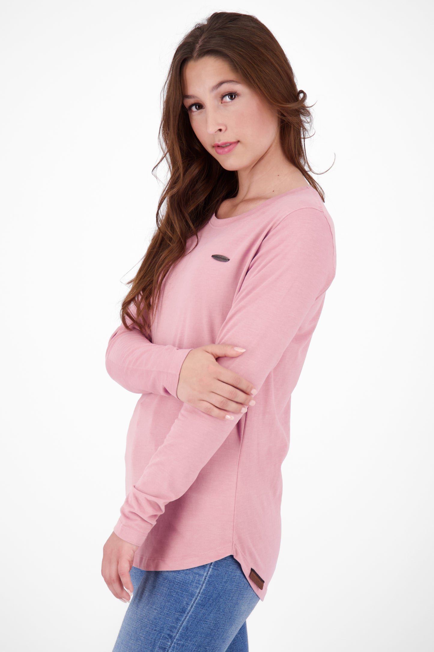 Sportlich und feminin - Langarmshirt LeaAK A für modische Frauen Rosa