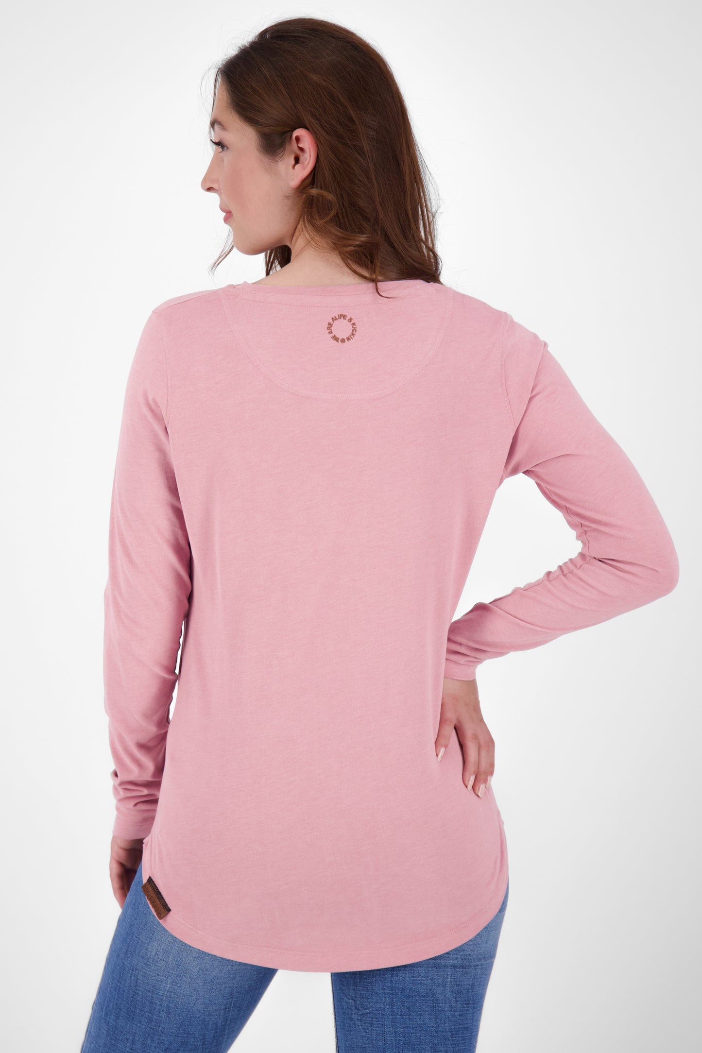 Sportlich und feminin - Langarmshirt LeaAK A für modische Frauen Rosa