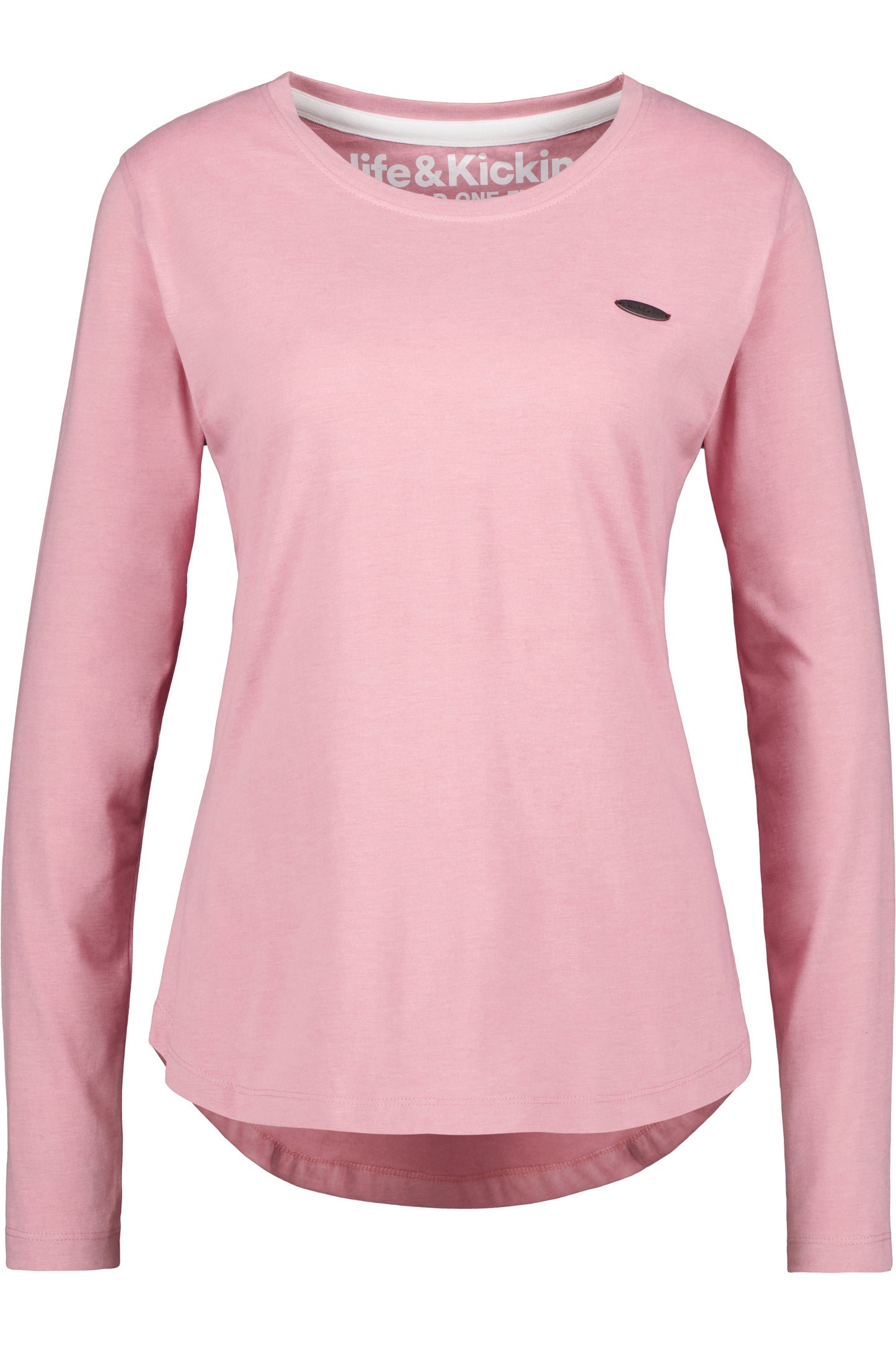 Sportlich und feminin - Langarmshirt LeaAK A für modische Frauen Rosa