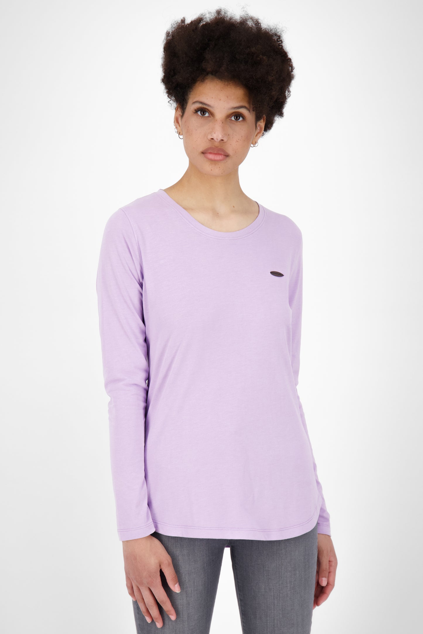 Sportlich und feminin - Langarmshirt LeaAK A für modische Frauen Violett