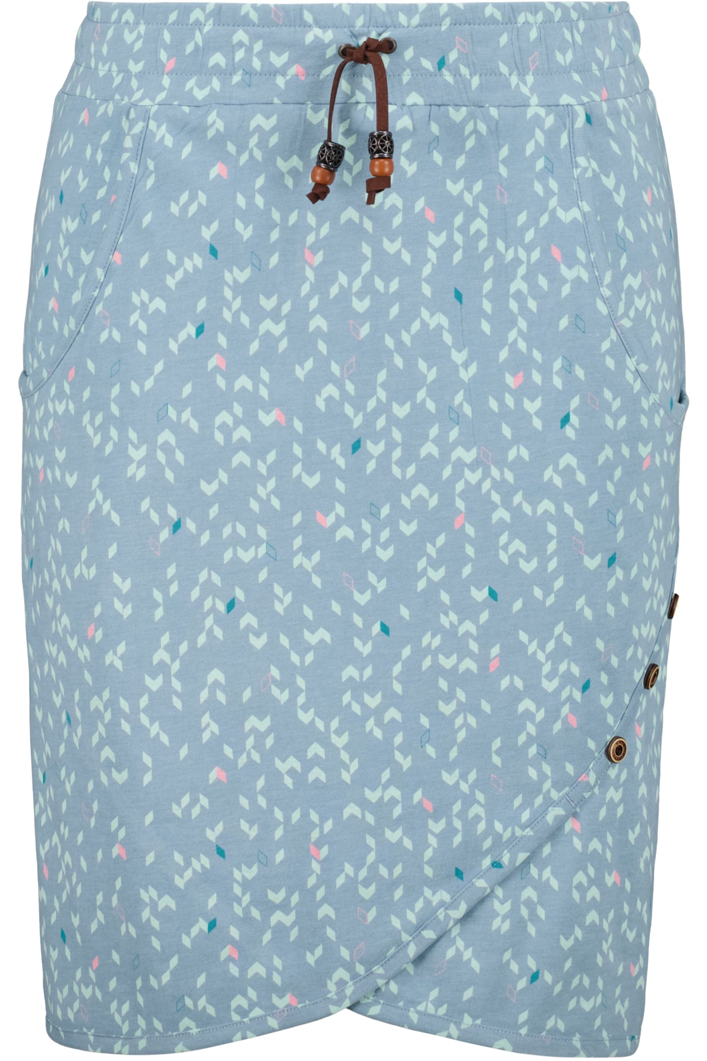 Sommerlicher Damenrock LucyAK B Grau