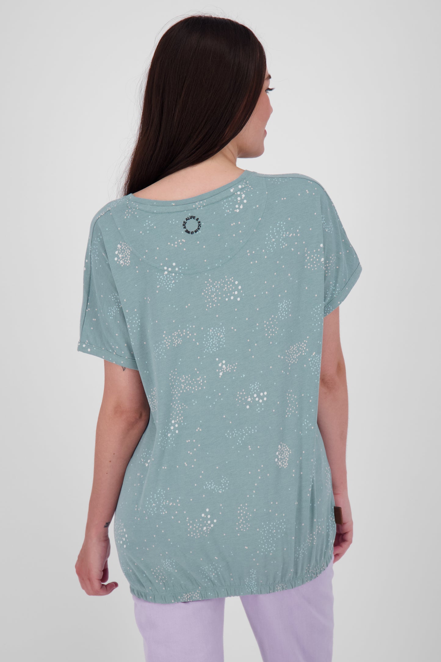 Vielseitiges Damenshirt: Oversize-Shirt SunAK B Grau