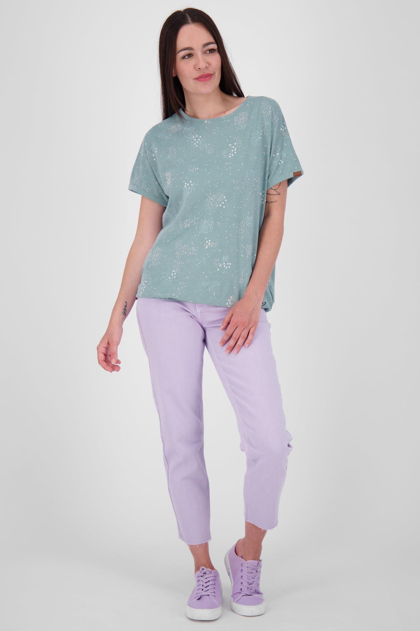 Vielseitiges Damenshirt: Oversize-Shirt SunAK B Grau