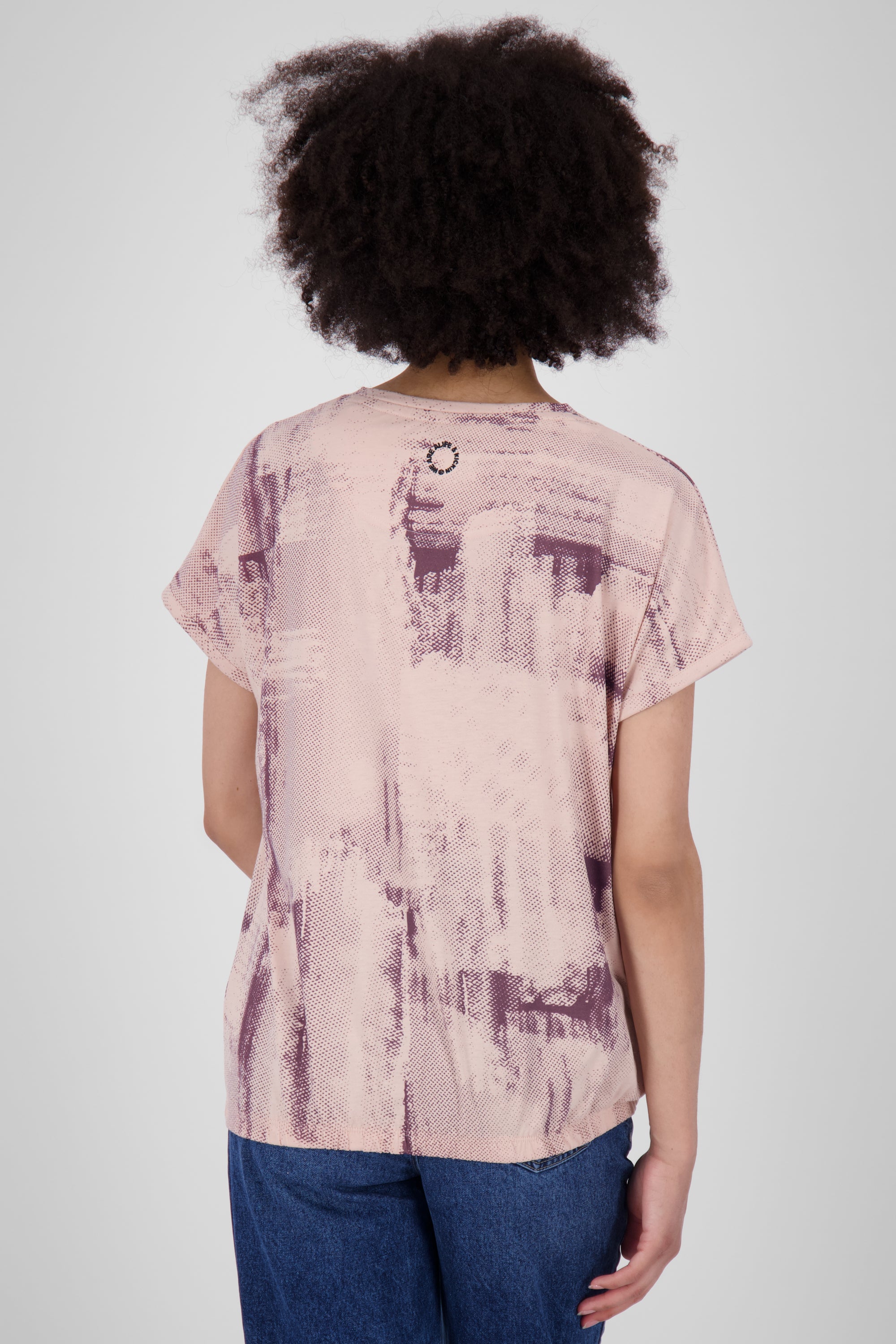 Vielseitiges Damenshirt: Oversize-Shirt SunAK B Rosa