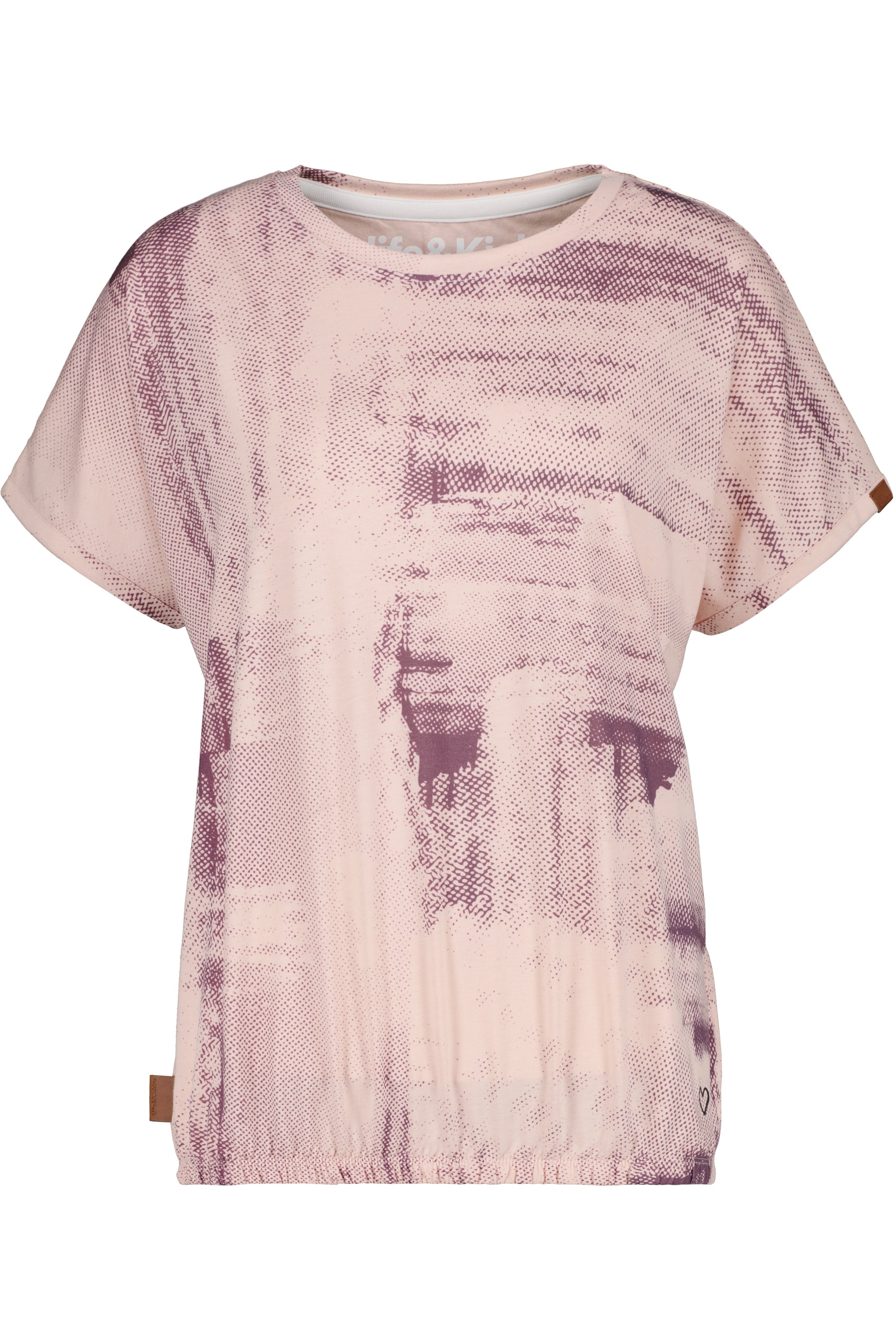 Vielseitiges Damenshirt: Oversize-Shirt SunAK B Rosa
