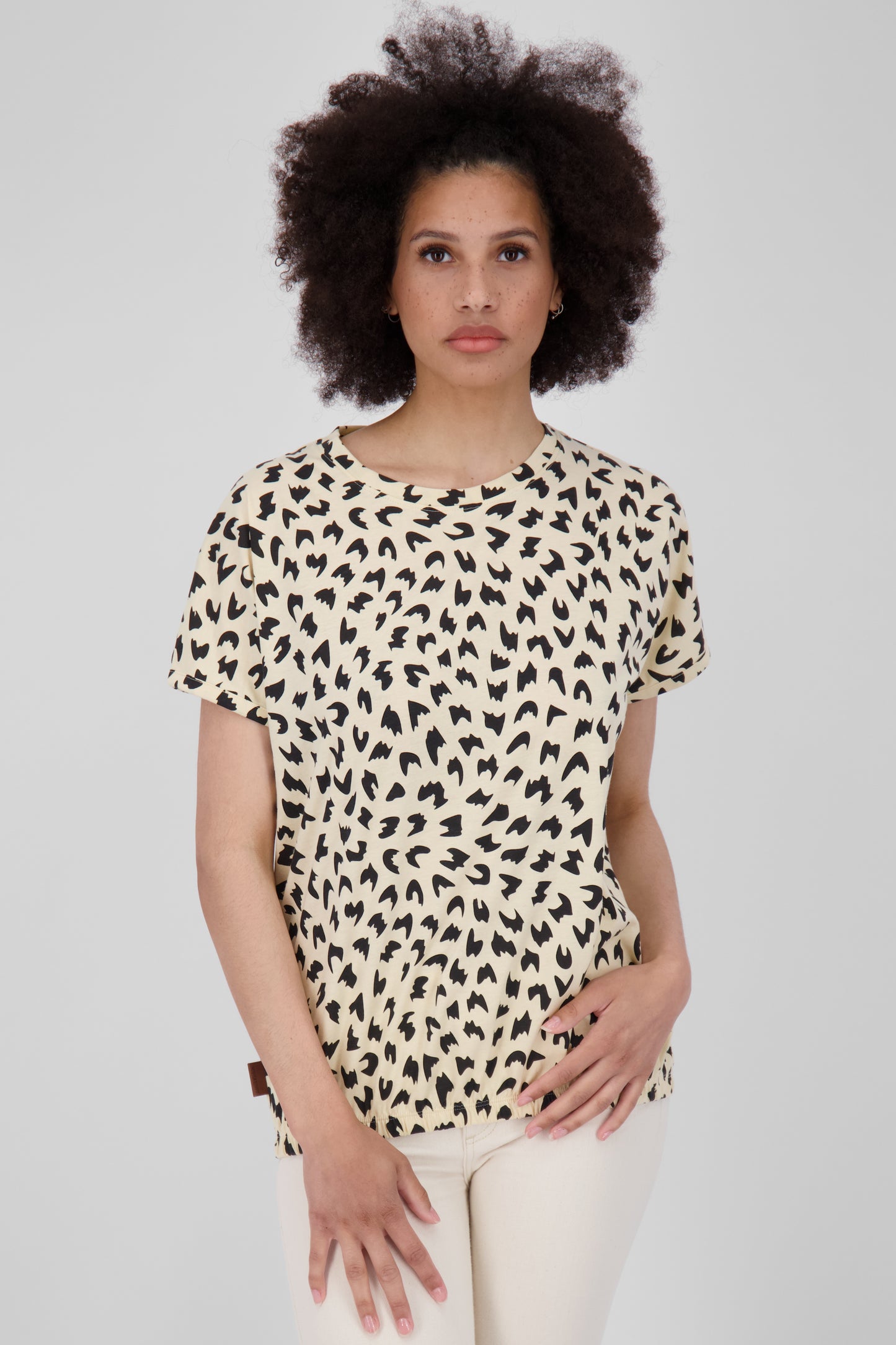 Vielseitiges Damenshirt: Oversize-Shirt SunAK B Beige