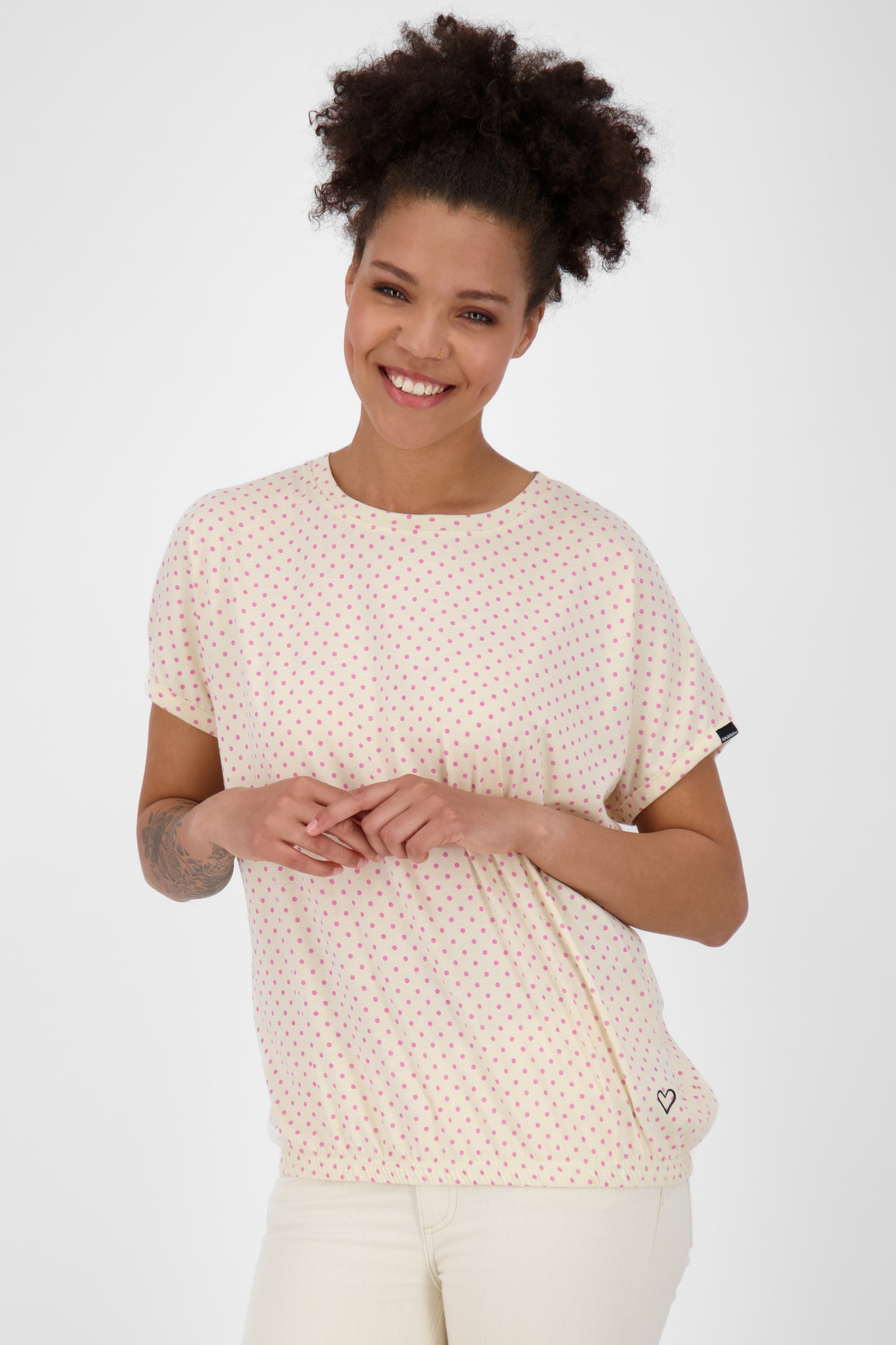 Oversize Damenshirt SunAK B Gelb
