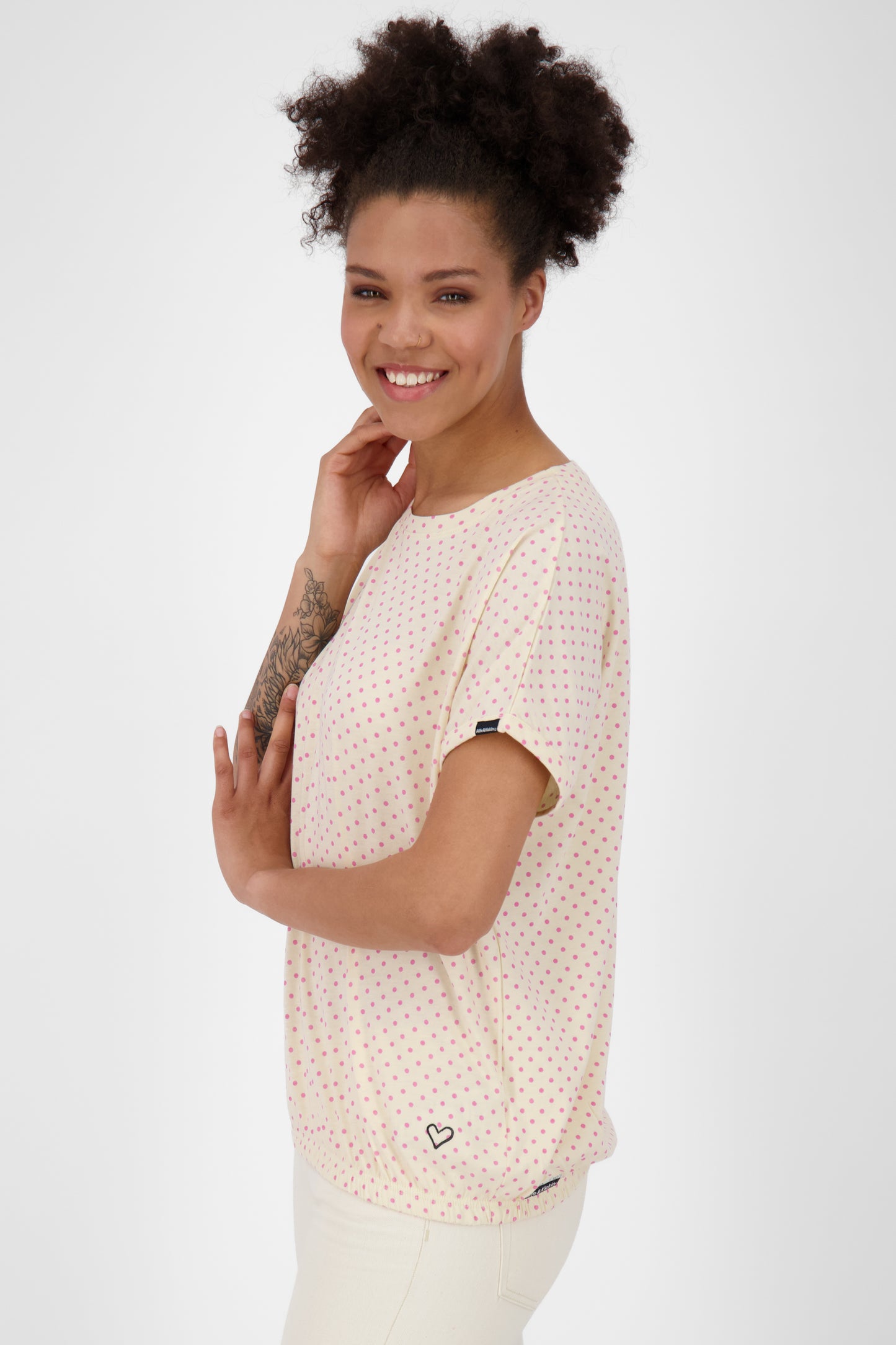 Oversize Damenshirt SunAK B Gelb