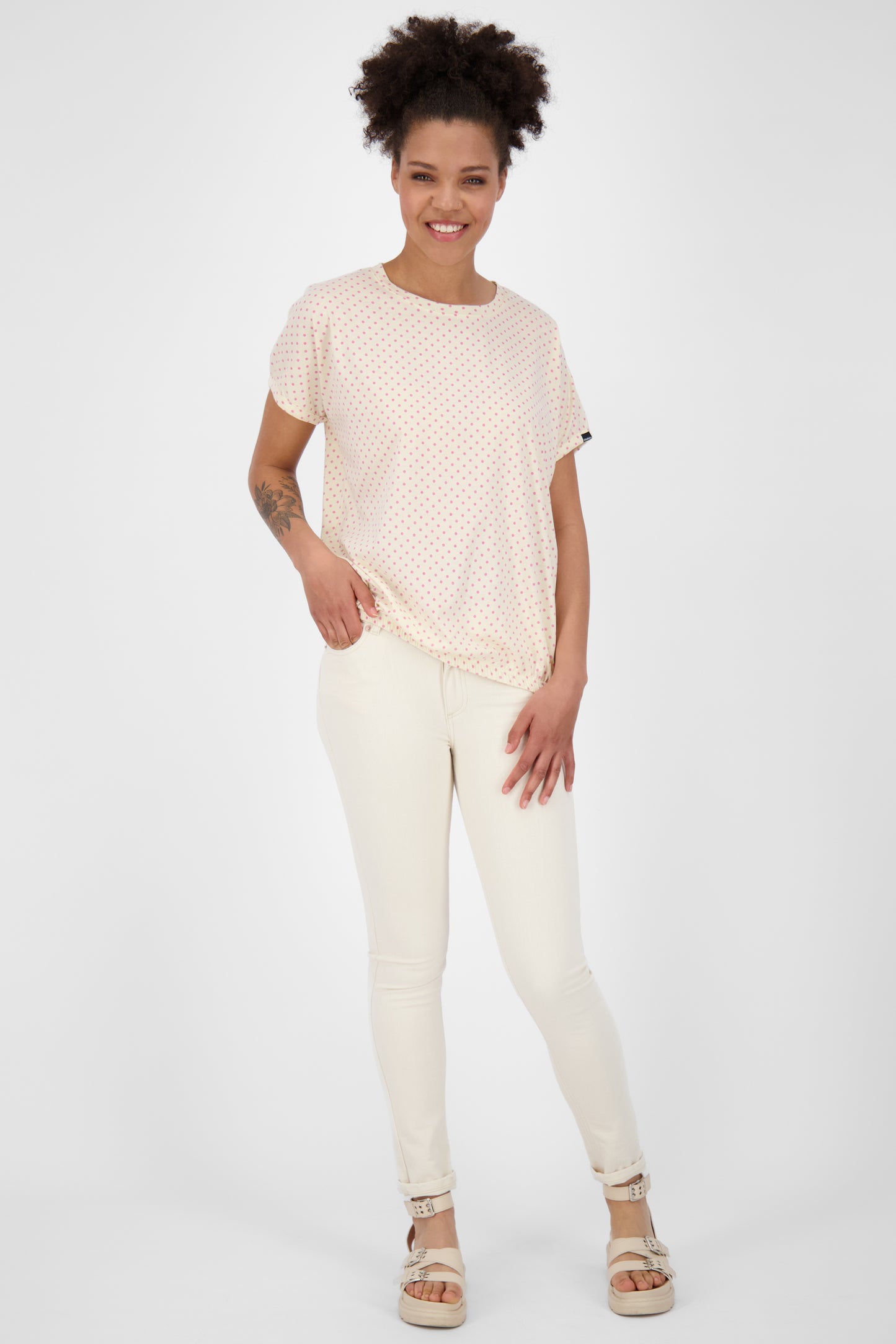 Oversize Damenshirt SunAK B Gelb