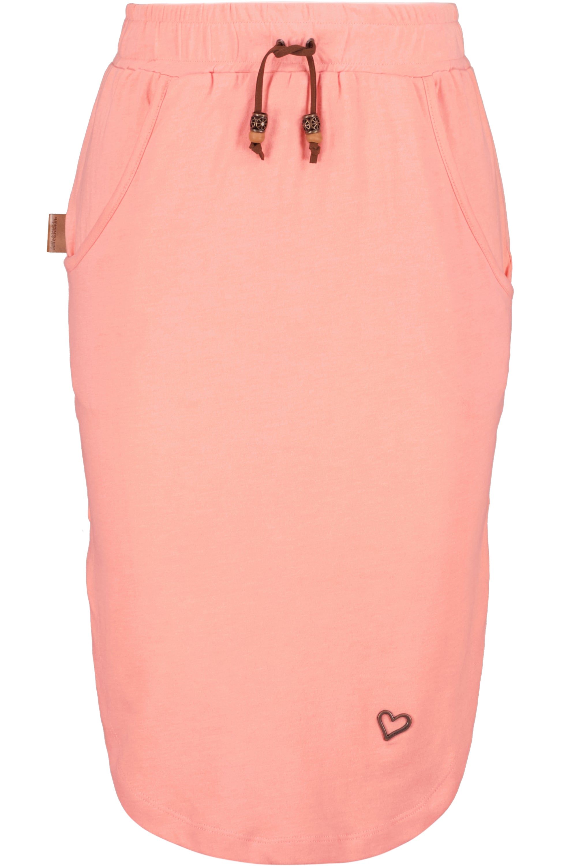 Bequemer, sommerlicher Freizeitrock HollyAK Orange