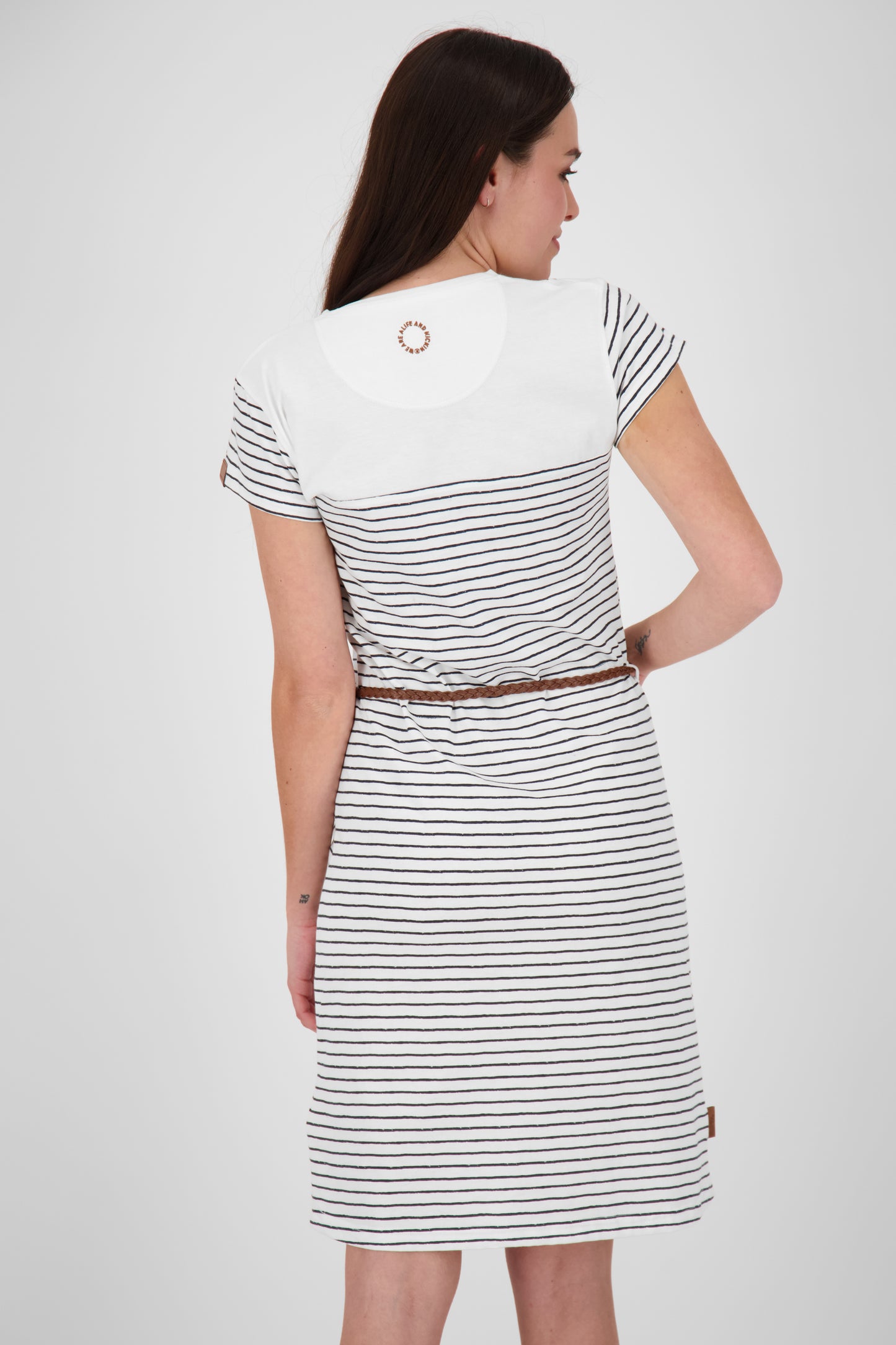 Sommerkleid LeonieAK Dress von Alife and Kickin Weiß