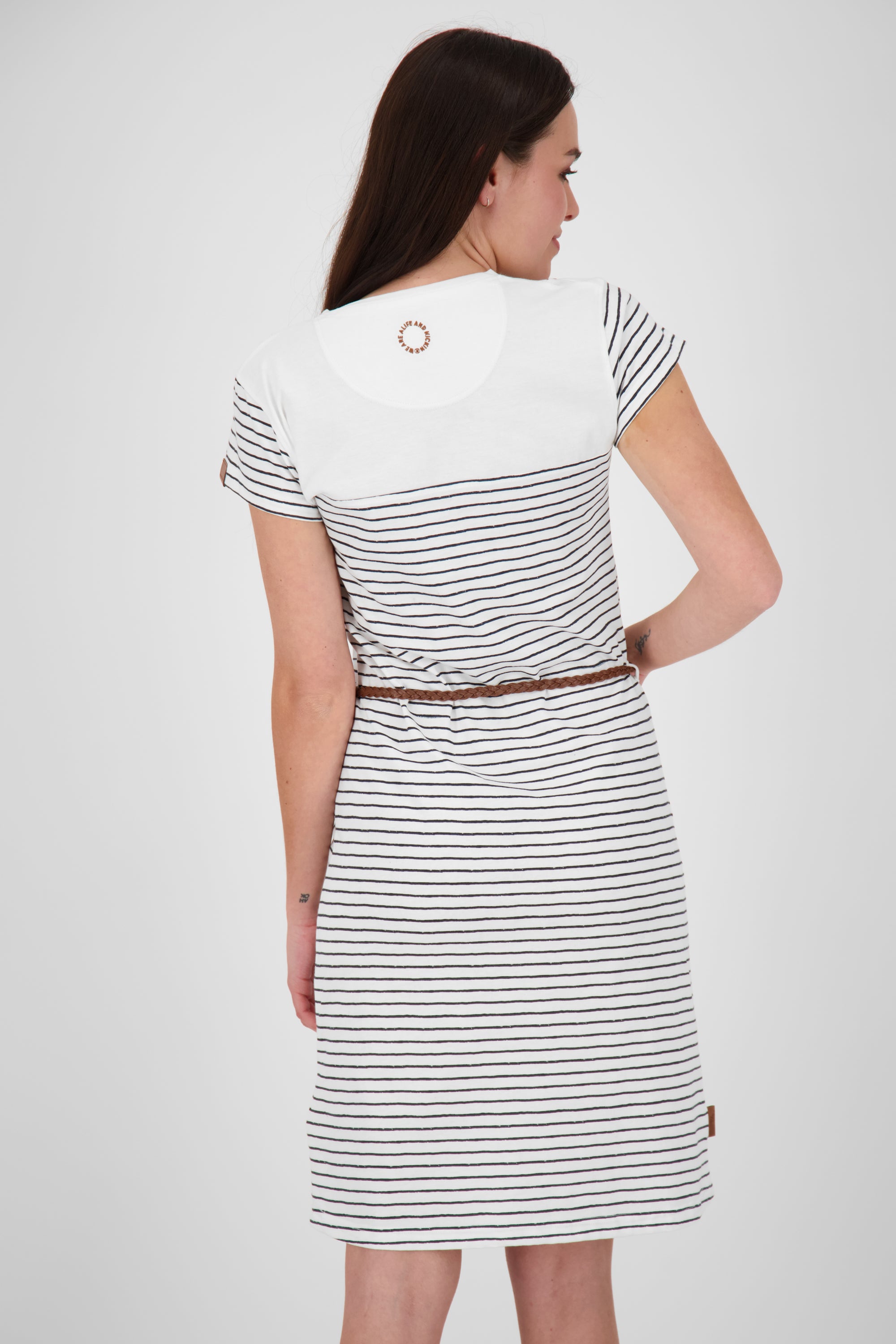 Sommerkleid LeonieAK Dress von Alife and Kickin Weiß