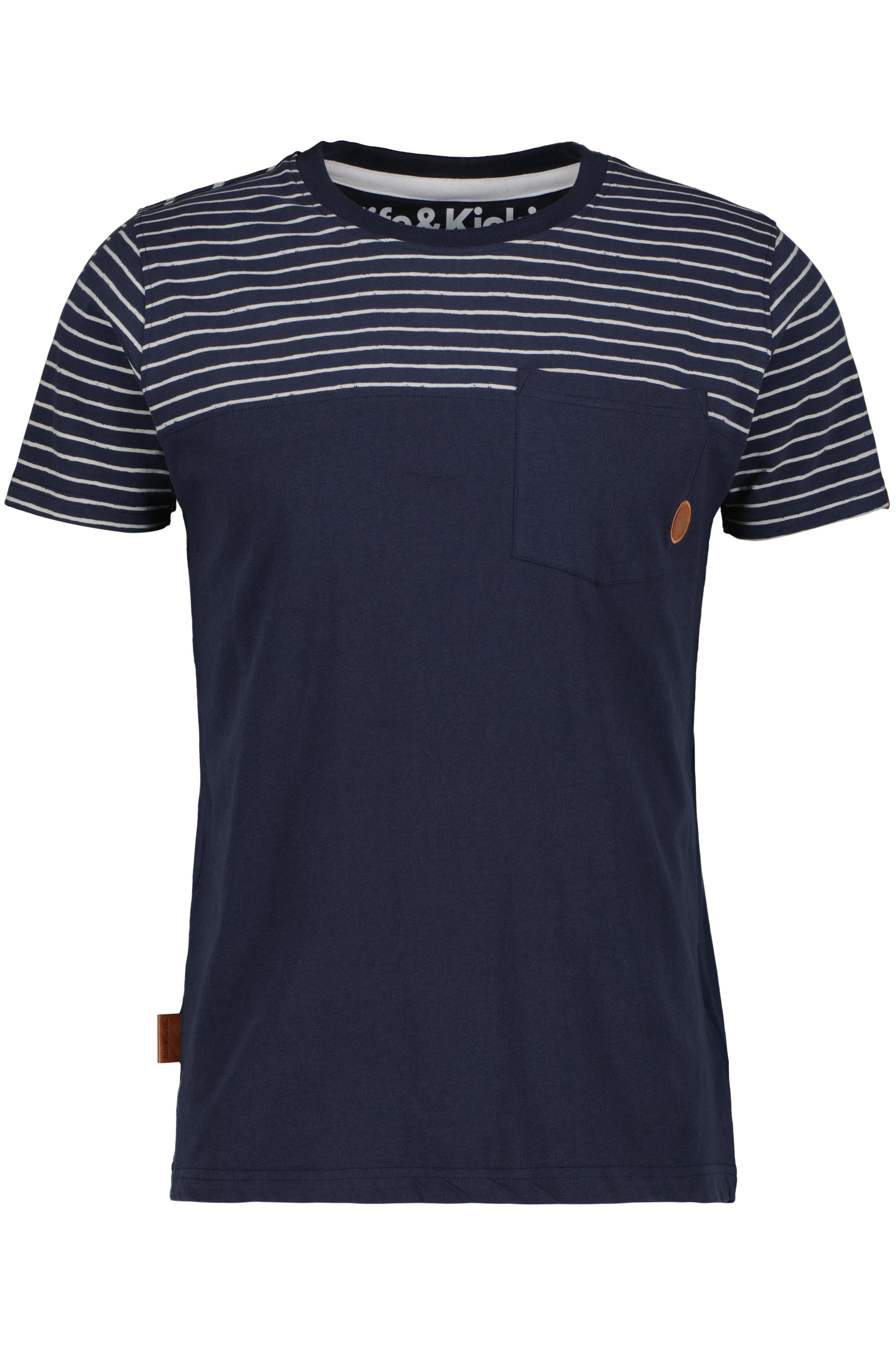 Sportliches T-Shirt Herren LeopoldAK Dunkelblau