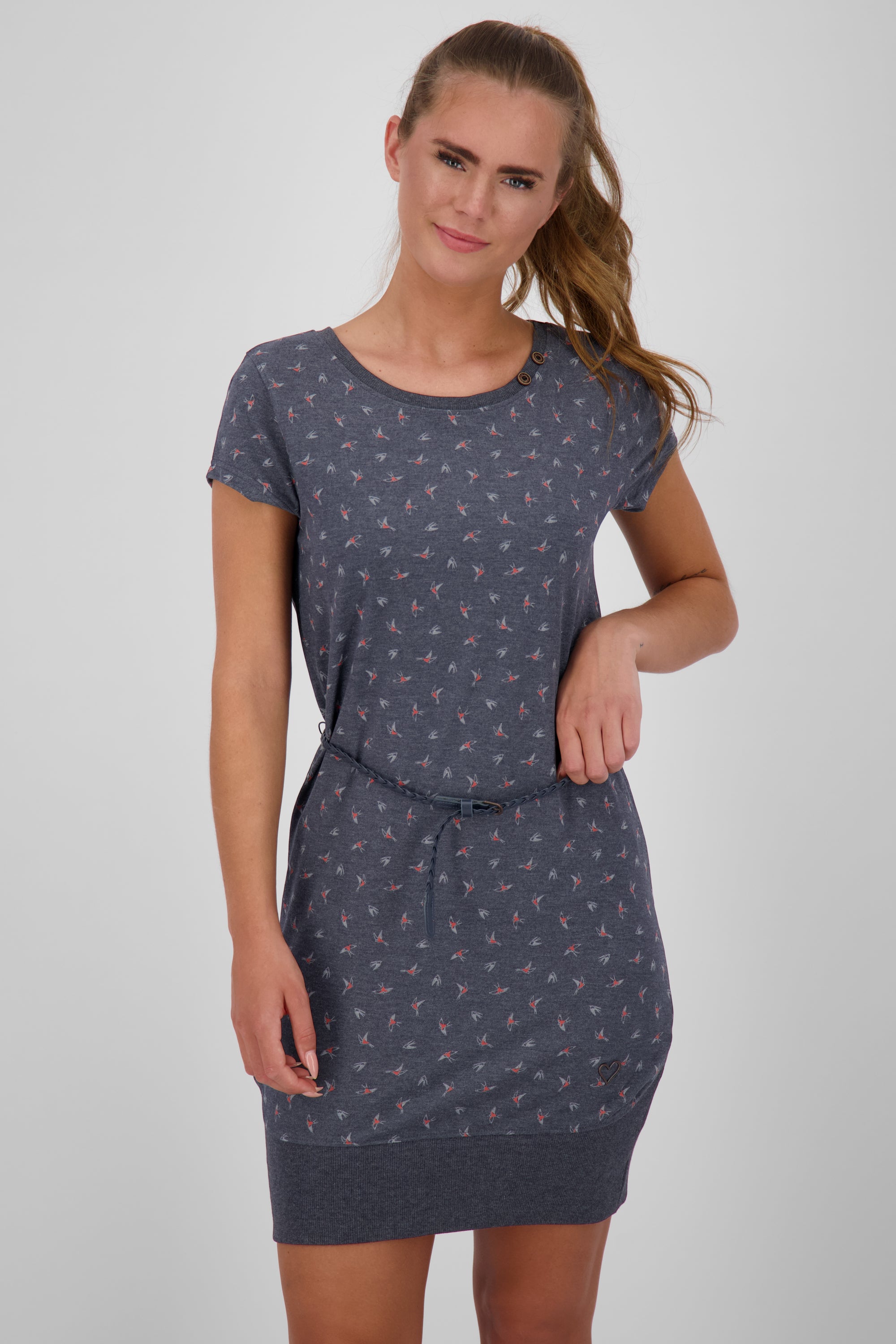 Leicht und stylisch - CocoAK Kleid für Damen Dunkelblau