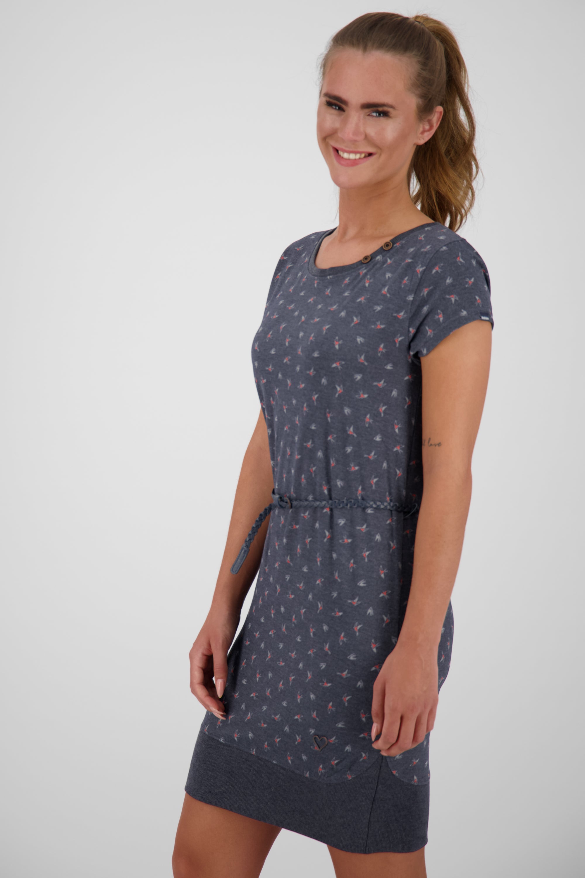 Leicht und stylisch - CocoAK Kleid für Damen Dunkelblau