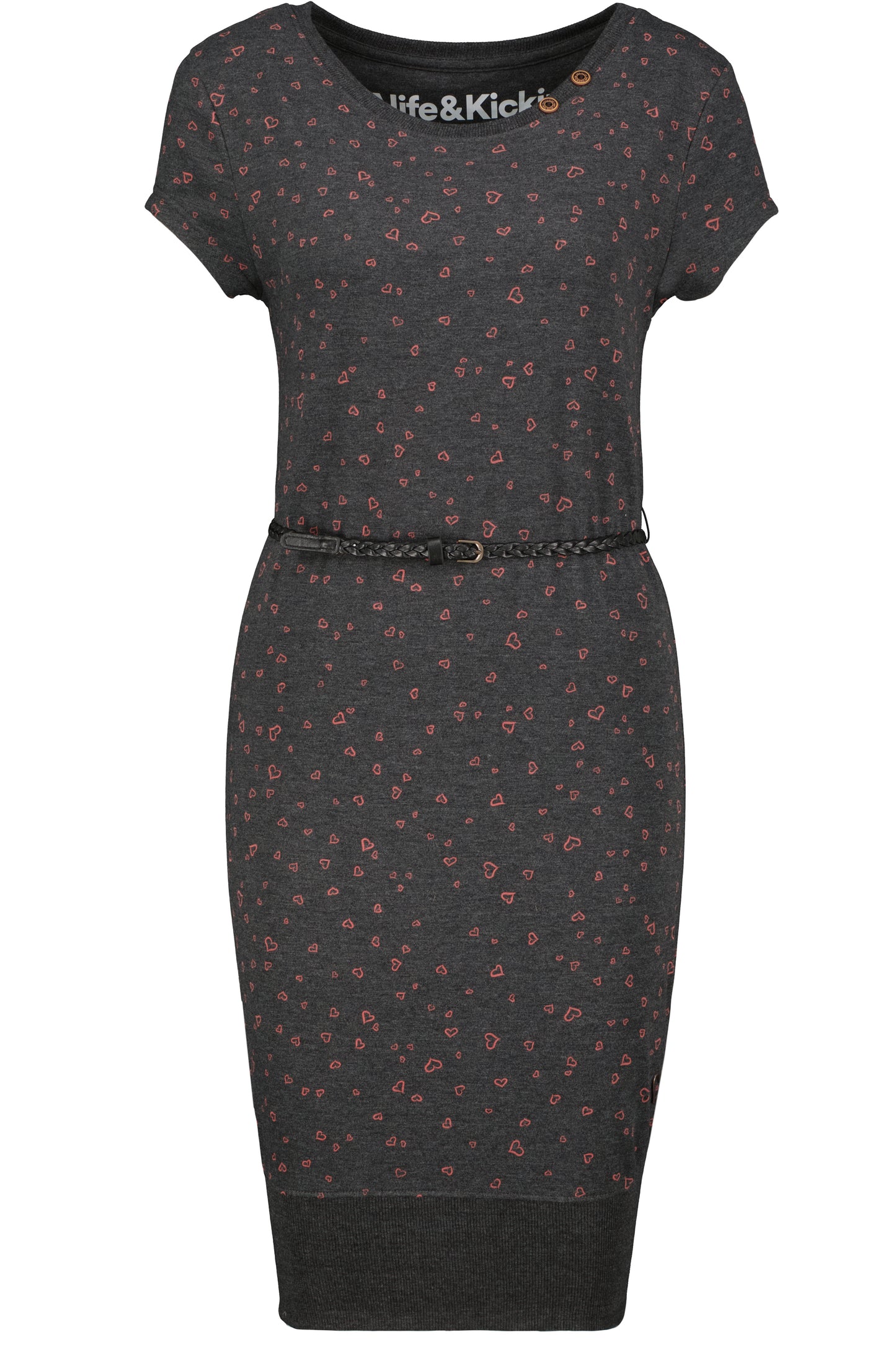 Kurz und knackig - ColetteAK B Kleid für Damen Schwarz