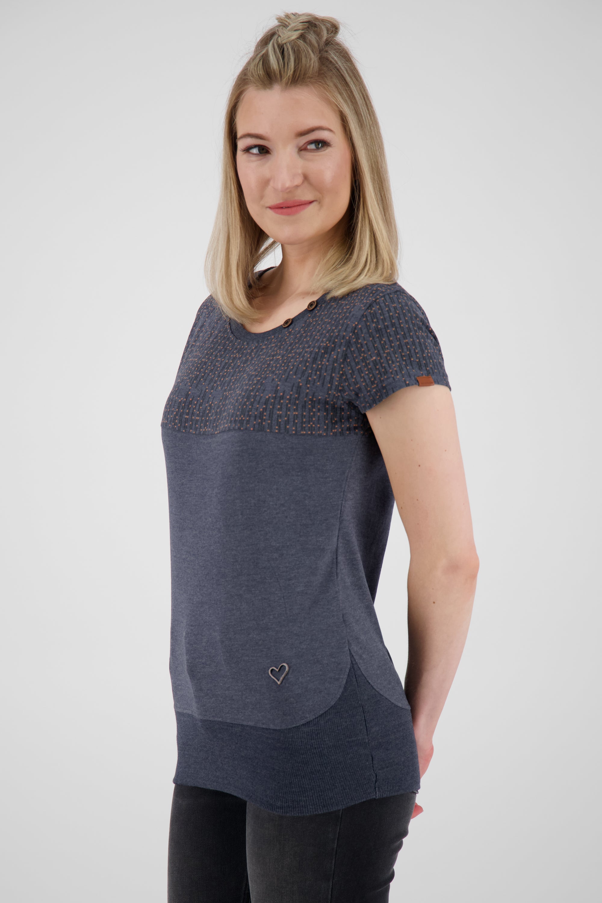 CoraAK A Shirt Dunkelblau