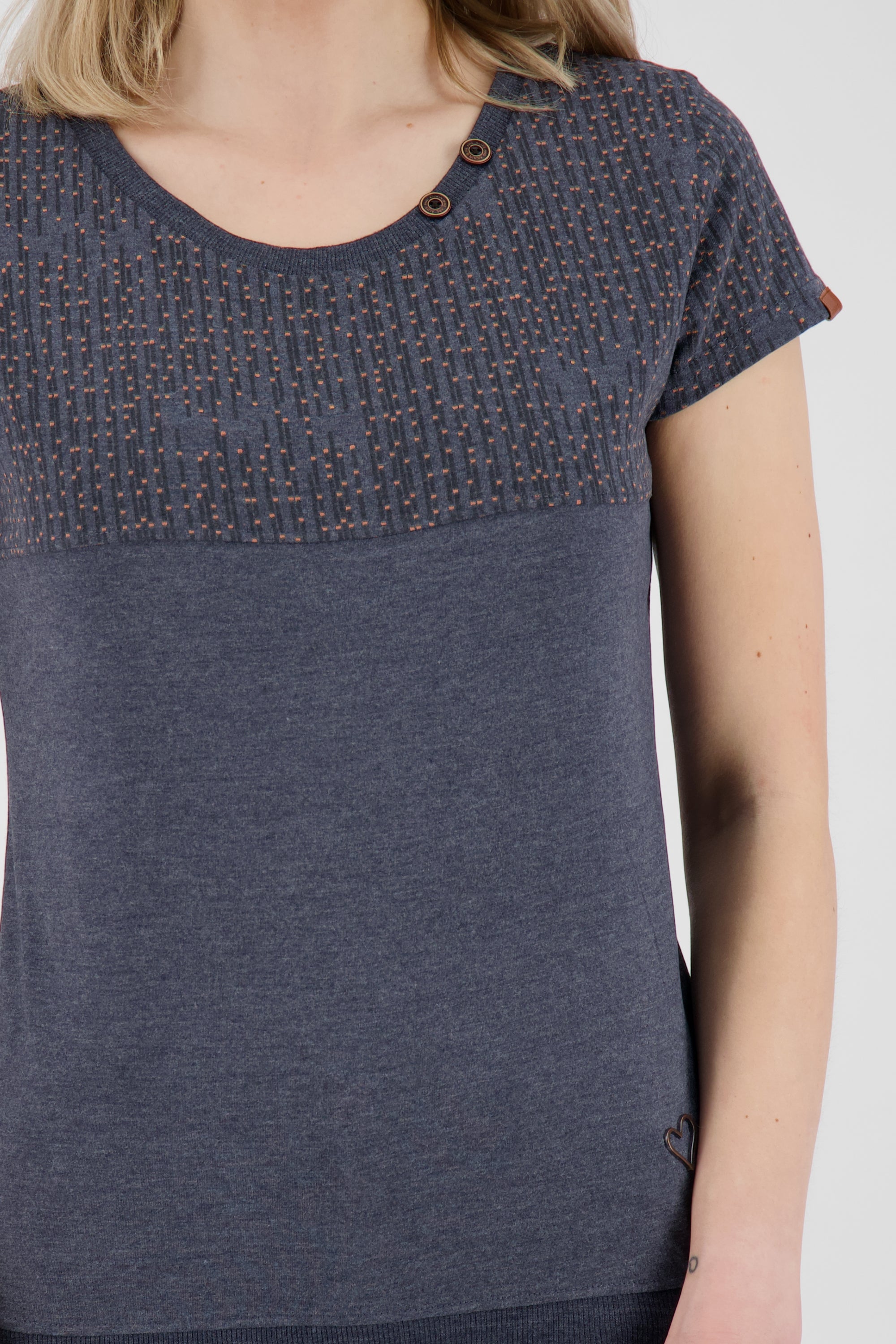 CoraAK A Shirt Dunkelblau