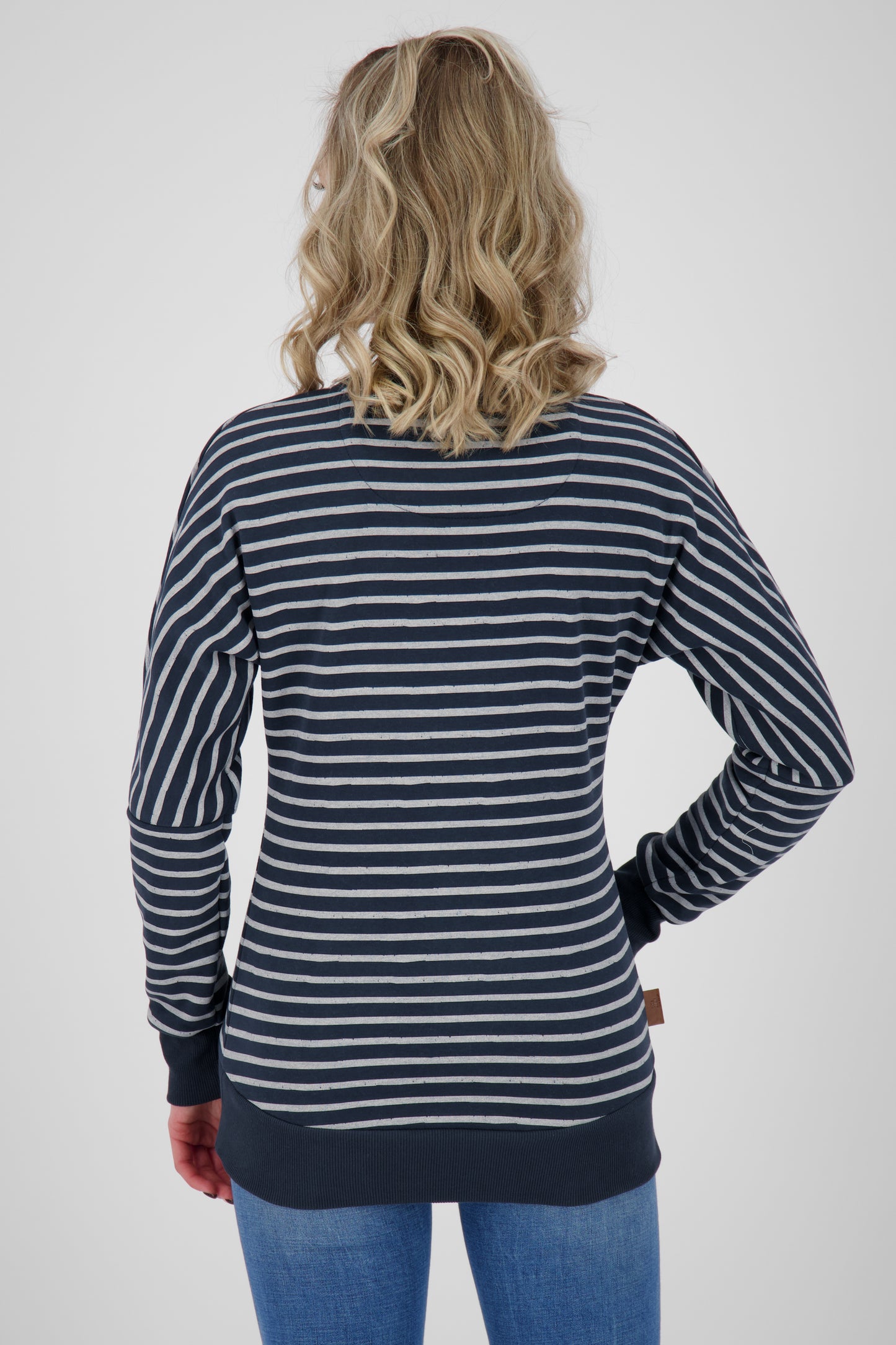 Damen Sweatpullover DarlaAK im modischen Style Dunkelblau