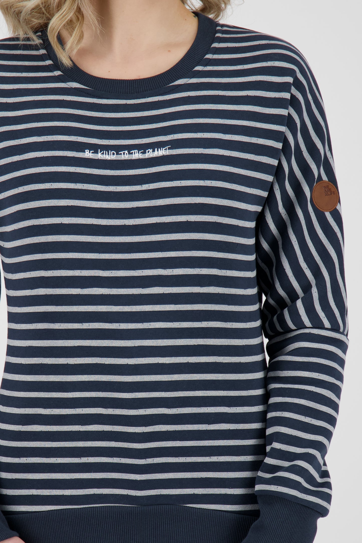 Damen Sweatpullover DarlaAK im modischen Style Dunkelblau