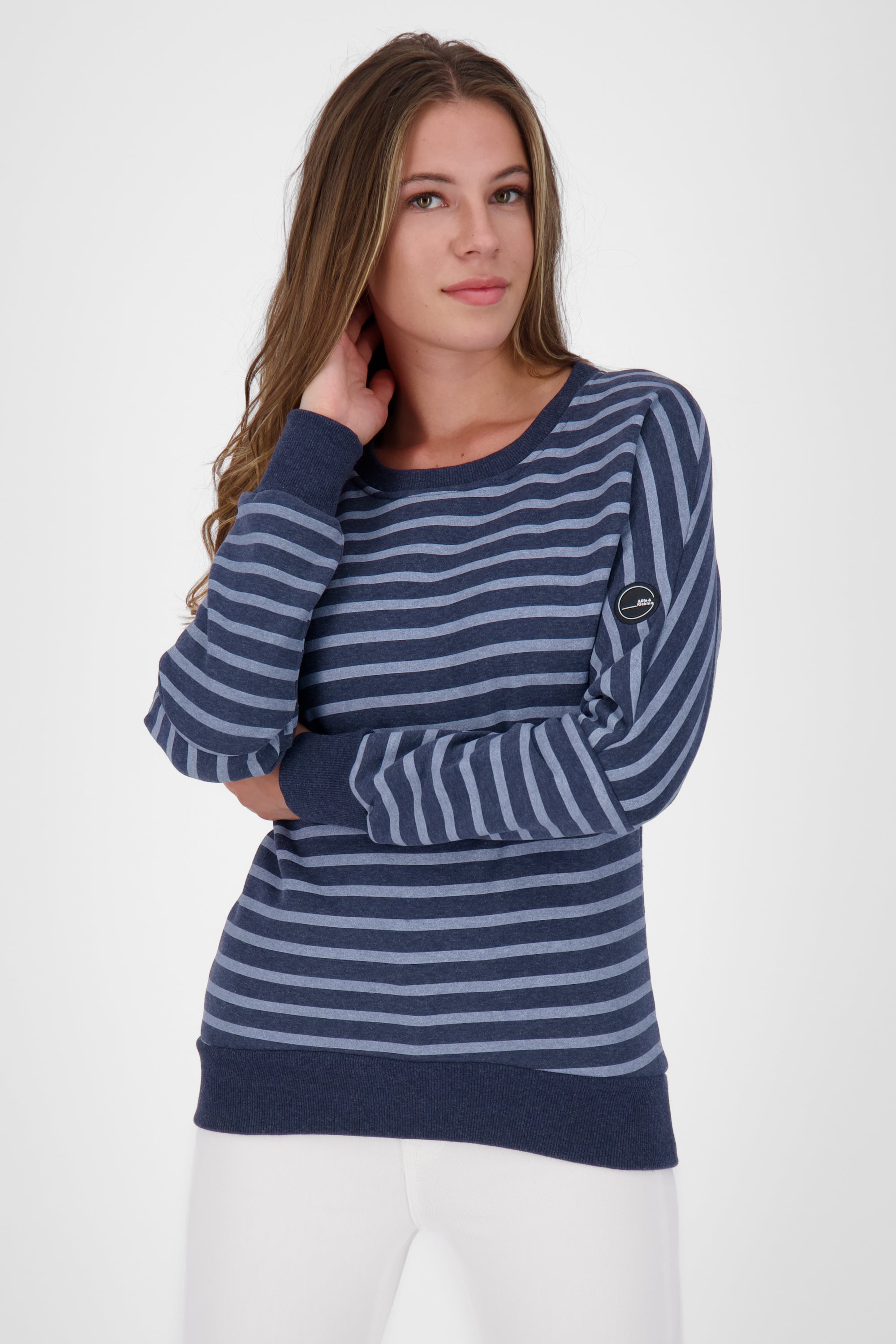 Damen-Sweater DarlaAK B für deinen Wohlfühlmoment Dunkelblau