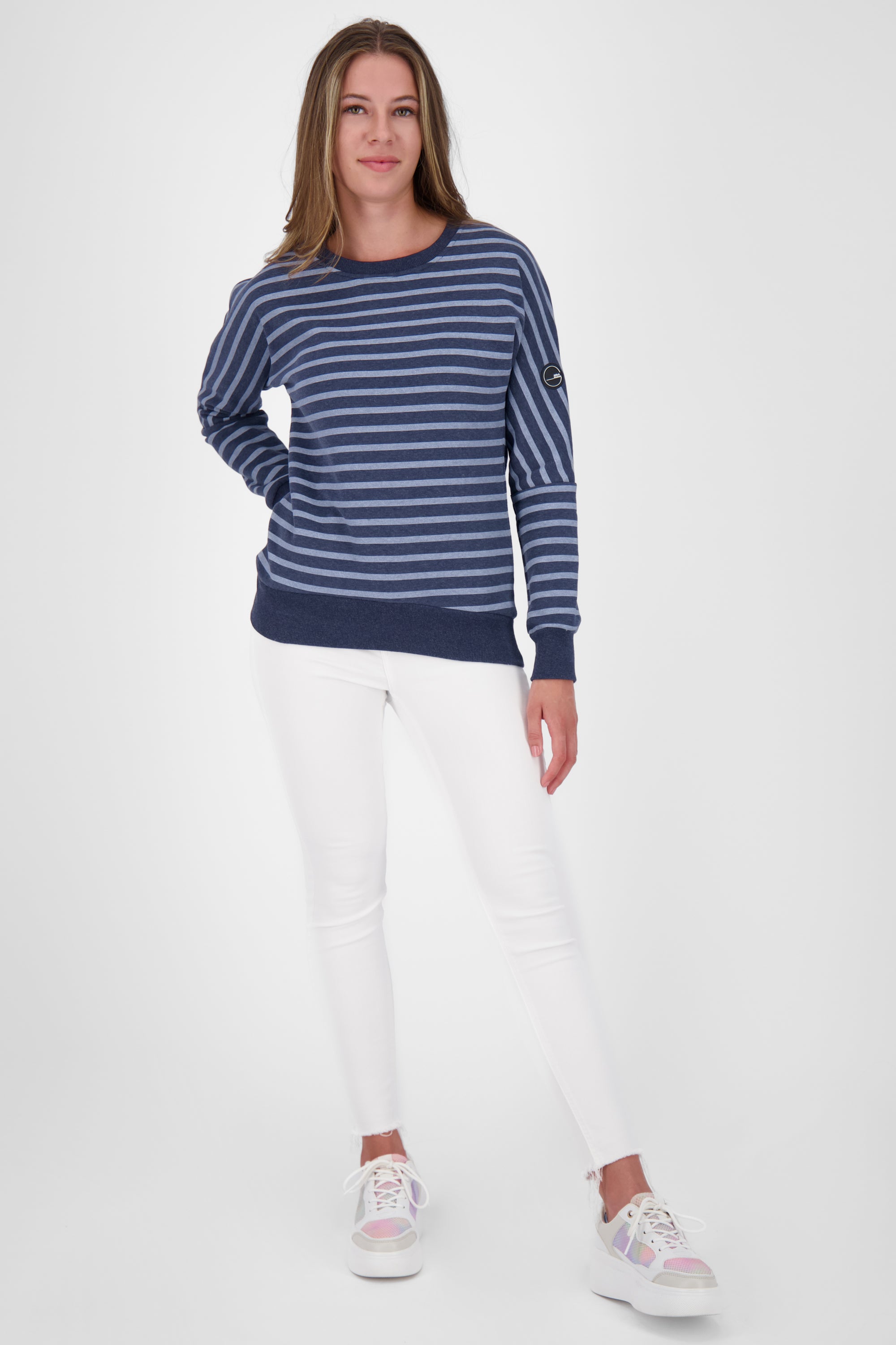 Damen-Sweater DarlaAK B für deinen Wohlfühlmoment Dunkelblau