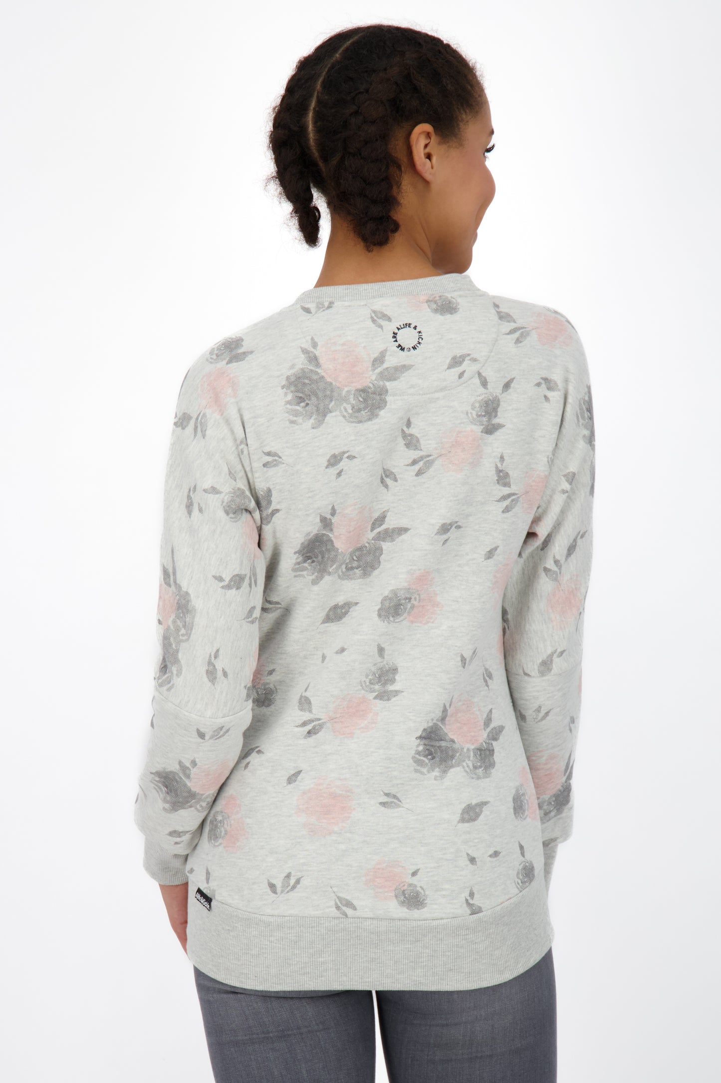 Damen-Sweater DarlaAK B für deinen Wohlfühlmoment Grau