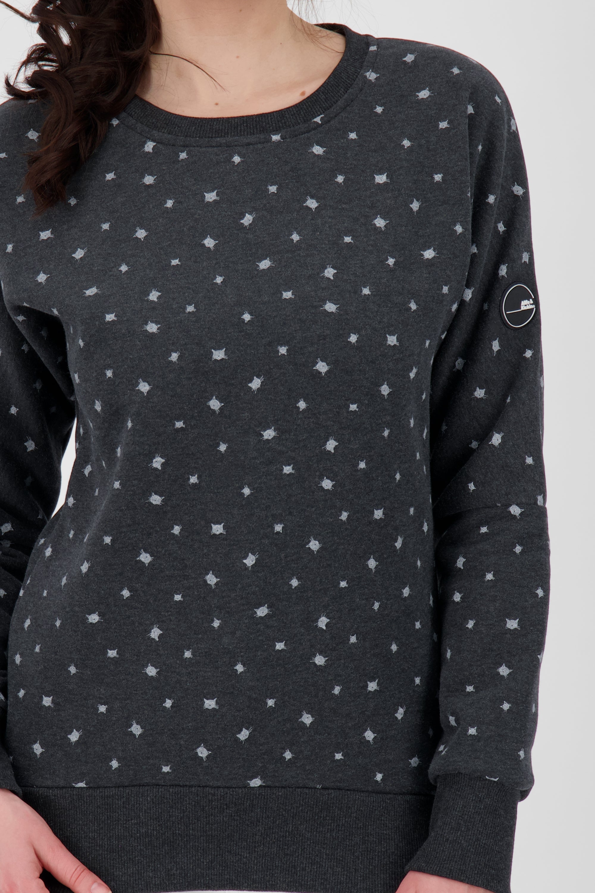 Damen-Sweater DarlaAK B für deinen Wohlfühlmoment Schwarz