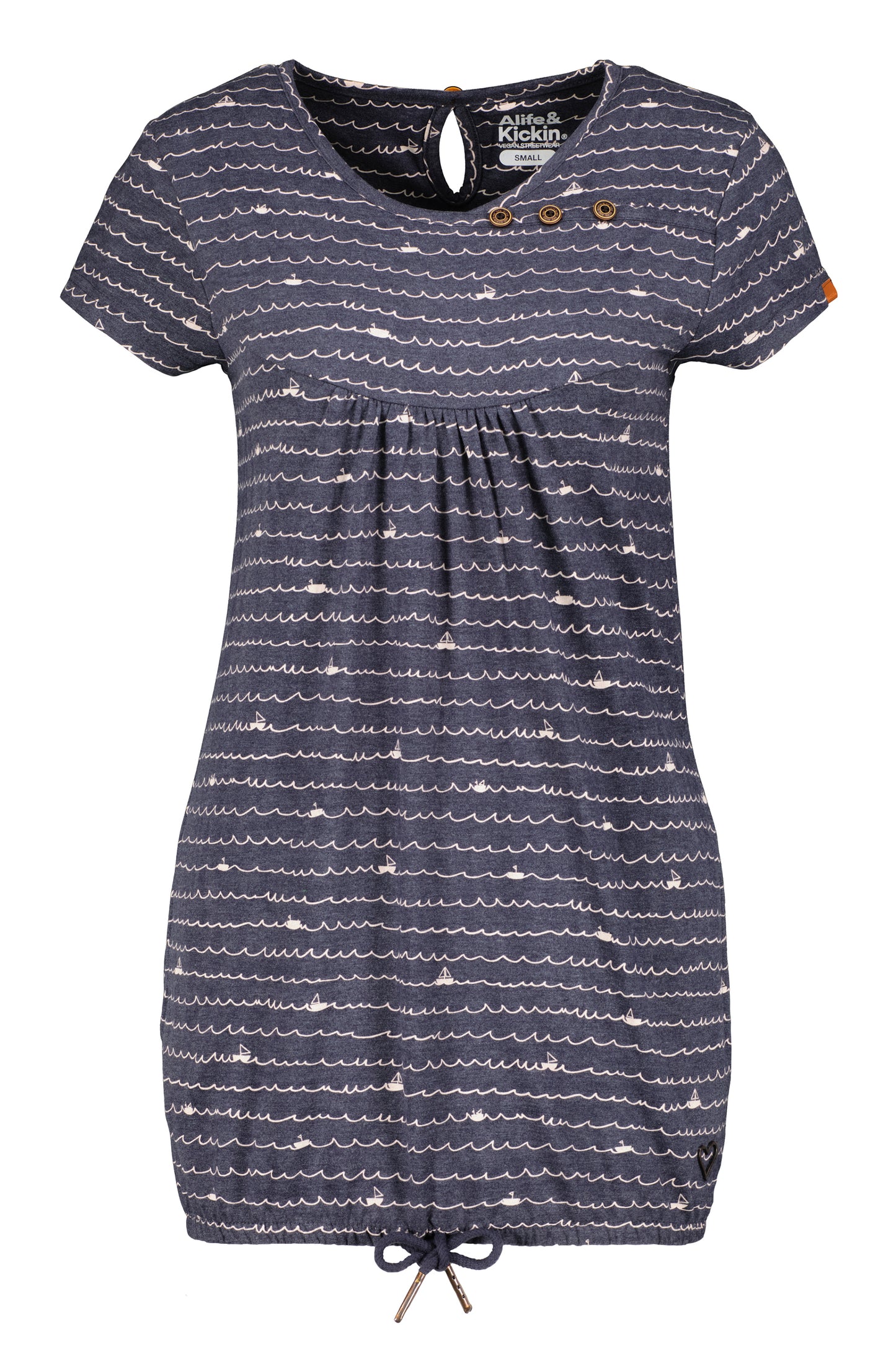 Sommer-Shirt mit Stil SummerAK B für jeden Anlass Dunkelblau