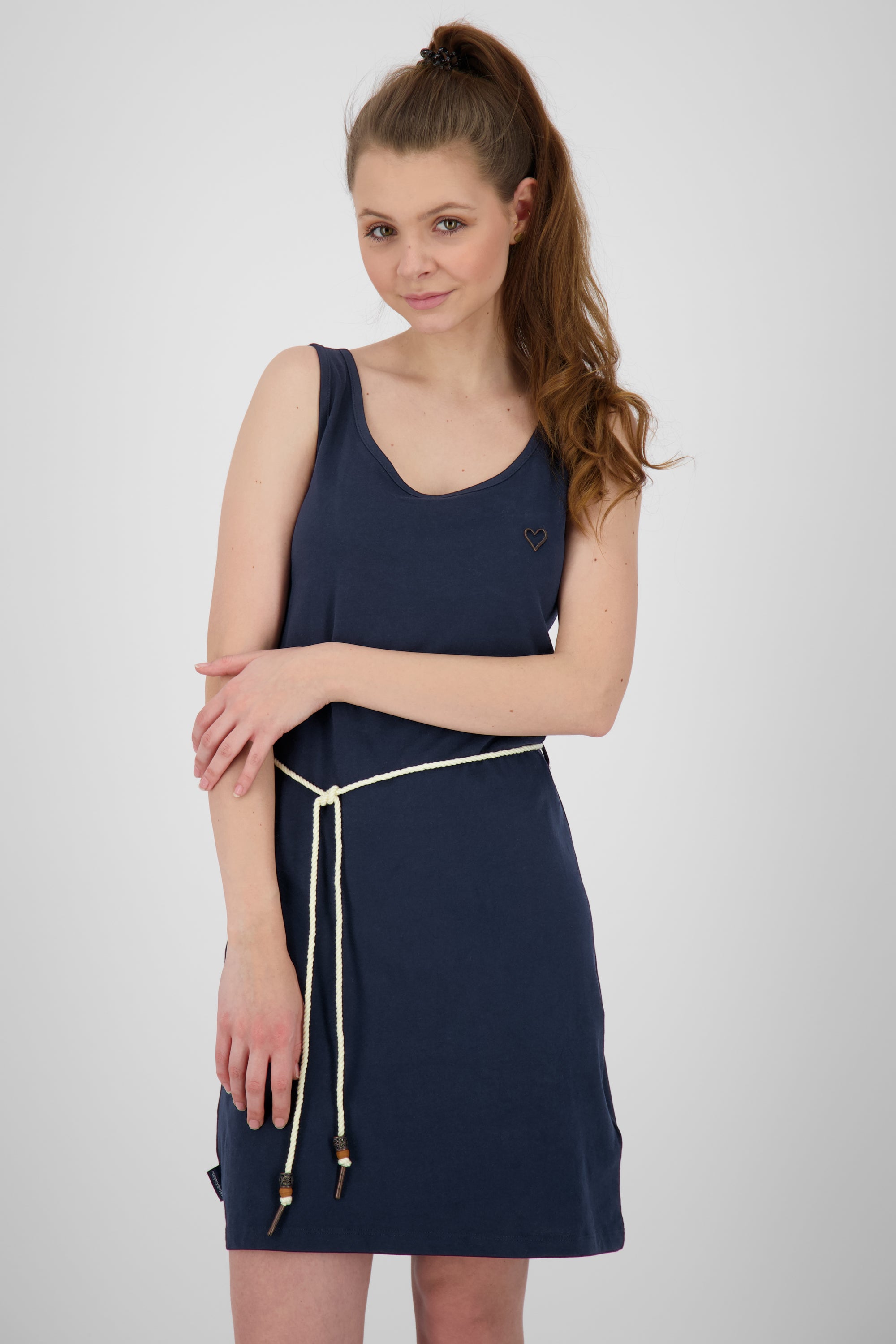JenniferAK Kleid von Alife and Kickin - feminines Jerseykleid für Damen Dunkelblau