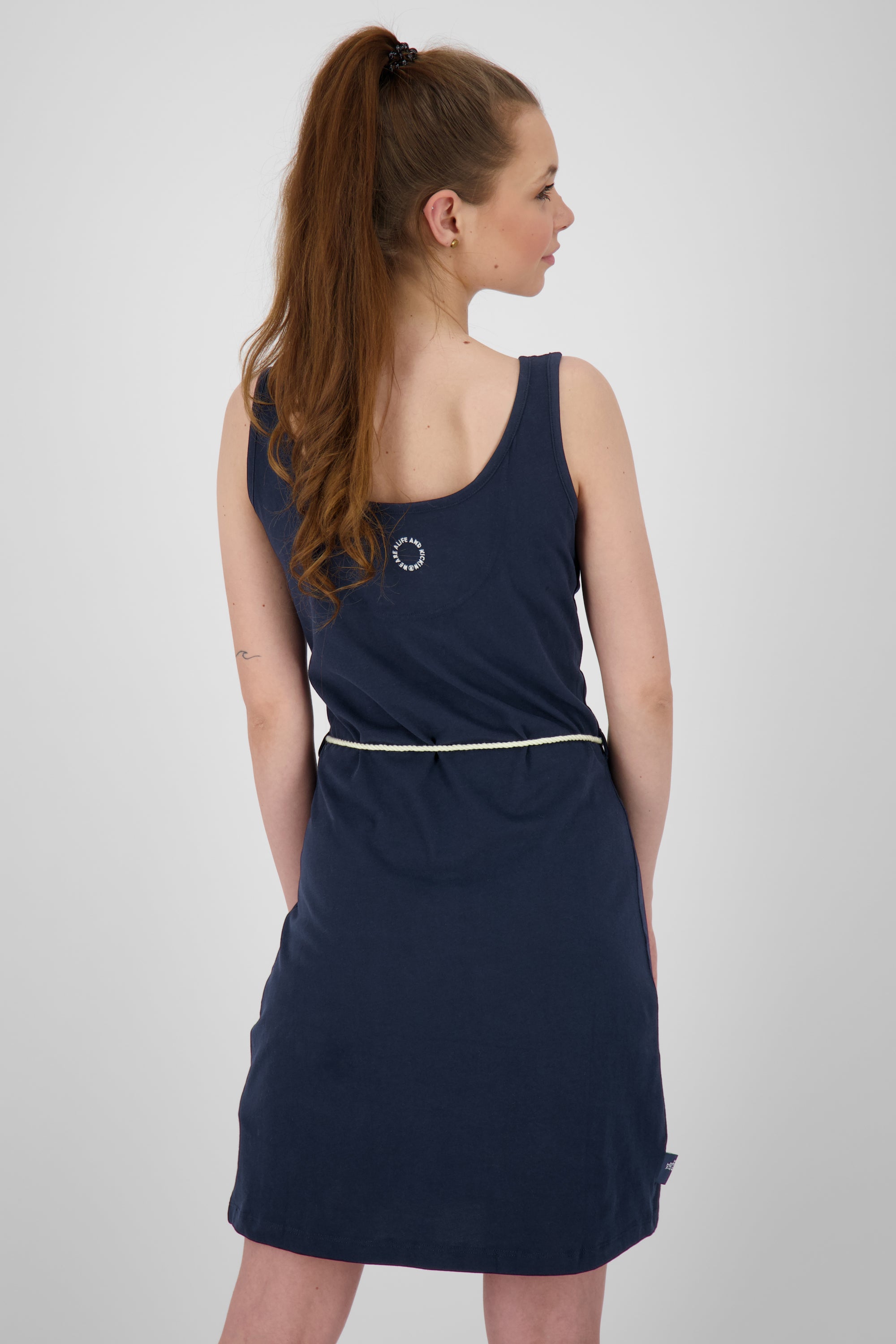 JenniferAK Kleid von Alife and Kickin - feminines Jerseykleid für Damen Dunkelblau