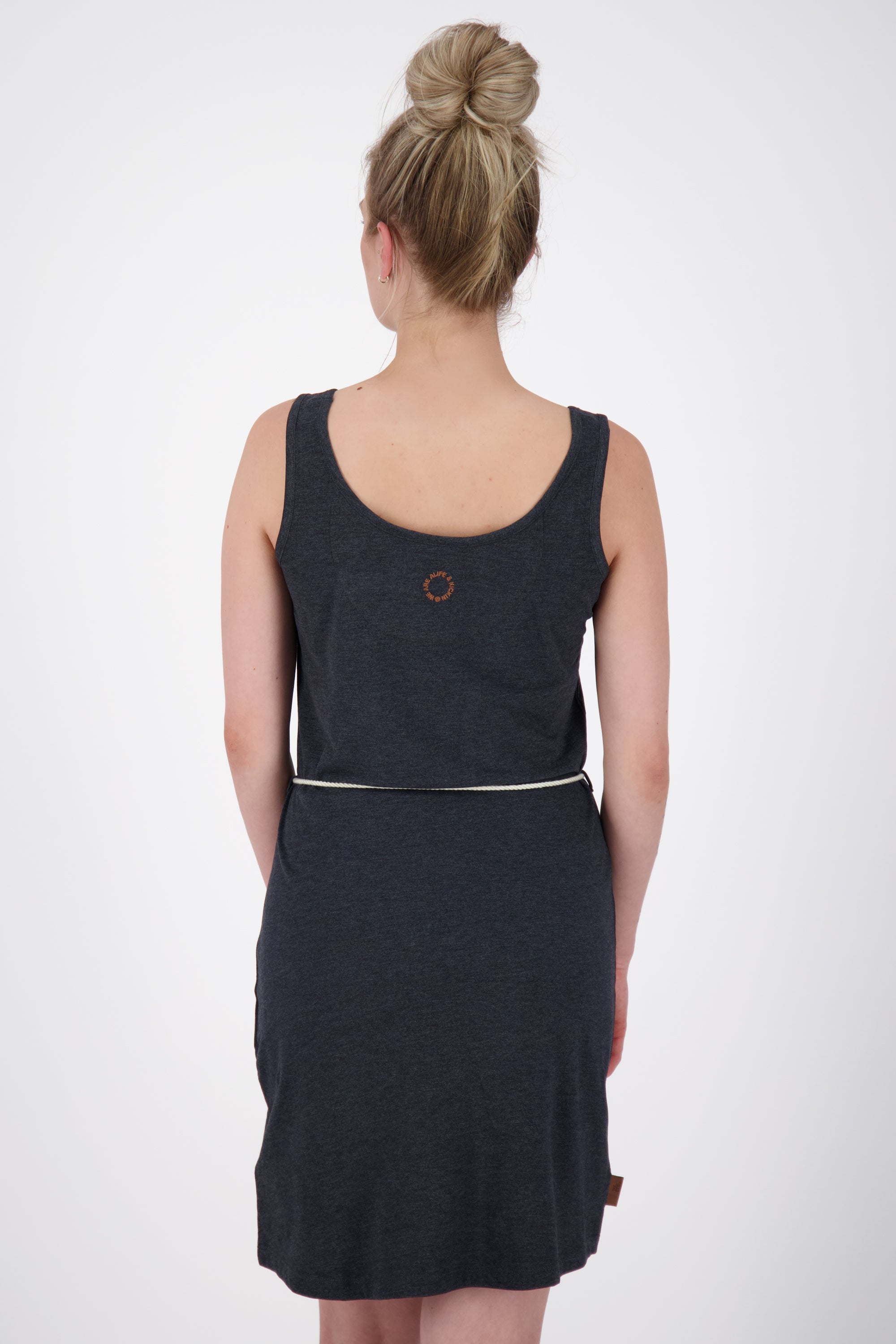JenniferAK A Top Dress Schwarz