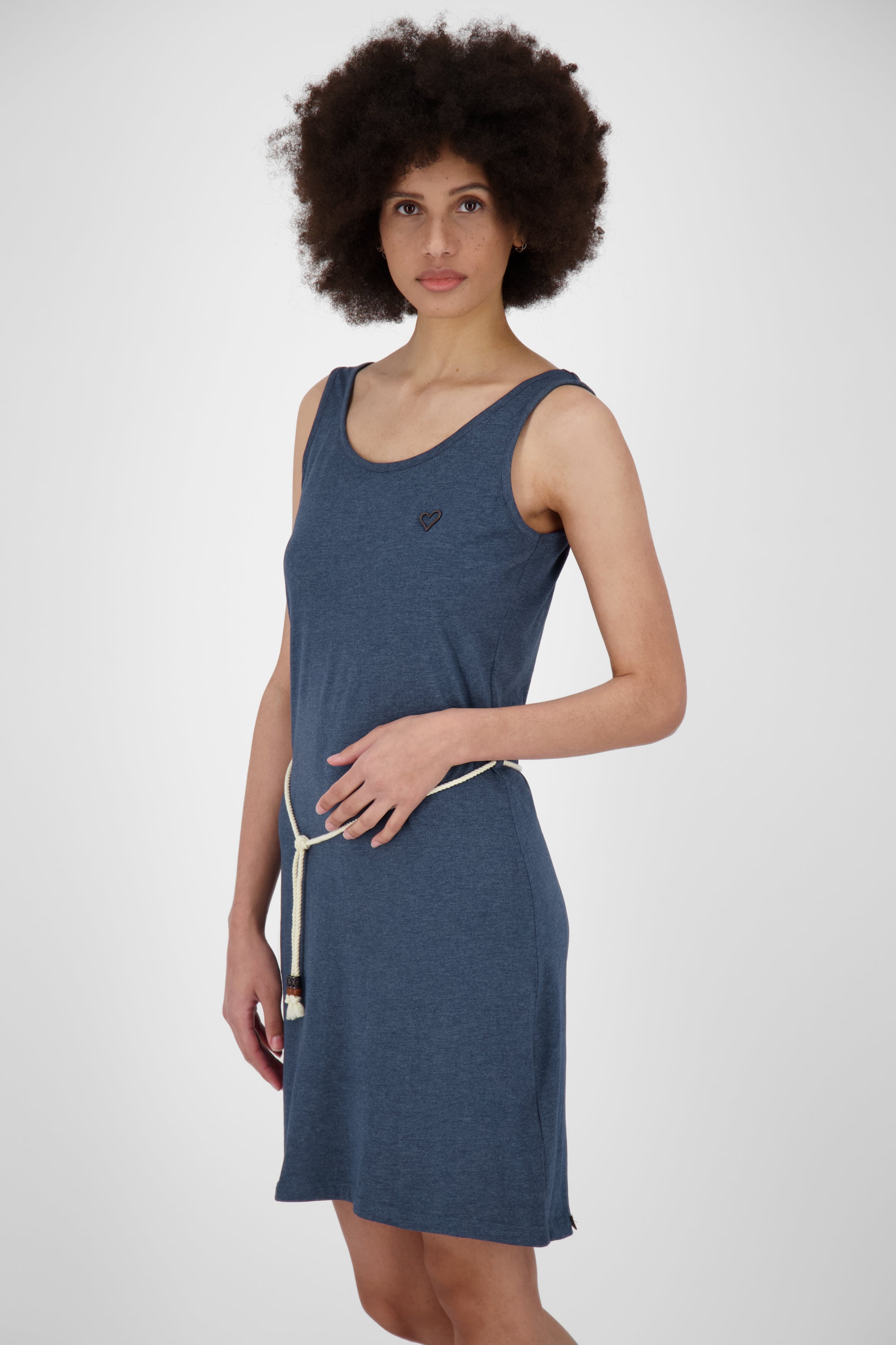 Alife and Kickin Damen Freizeitkleid JenniferAK A Dunkelblau