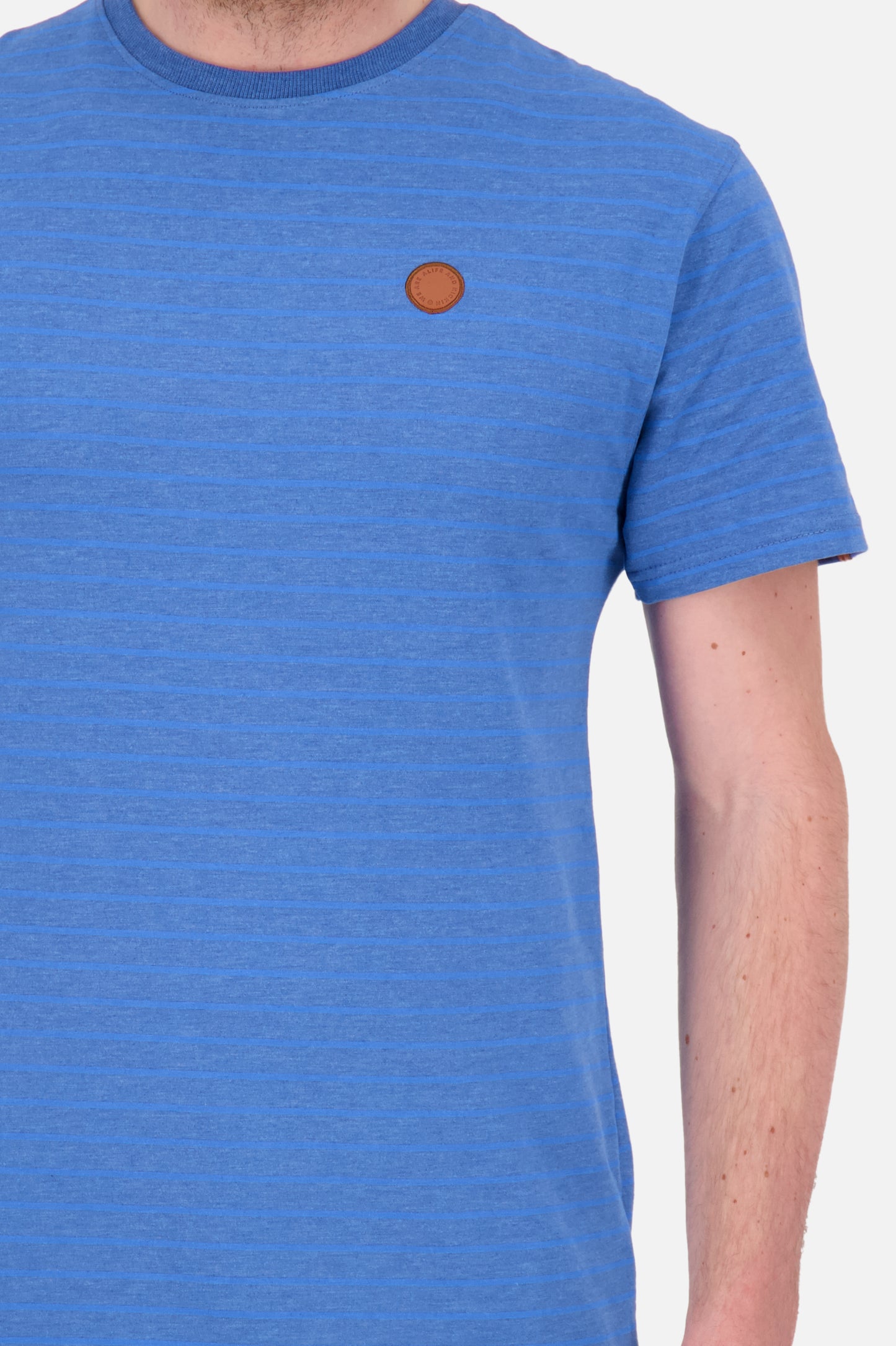 Modisches Herrenshirt- NicAK Z von Alife and Kickin für den maritimen Look Blau