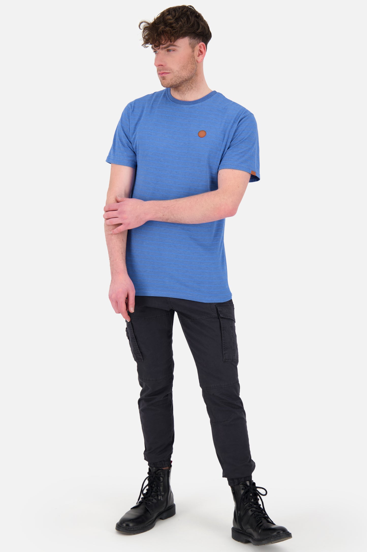 Modisches Herrenshirt- NicAK Z von Alife and Kickin für den maritimen Look Blau