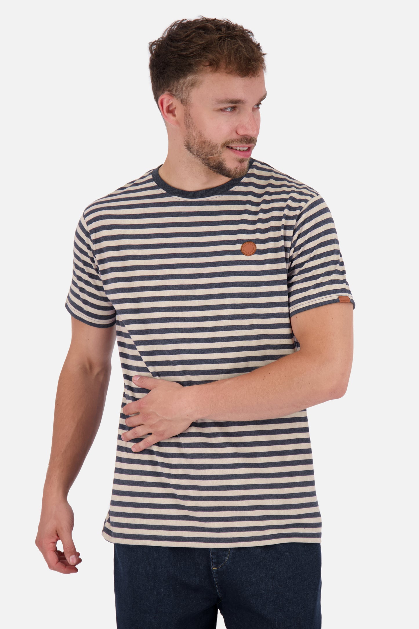 Modisches Herrenshirt- NicAK Z von Alife and Kickin für den maritimen Look Dunkelblau