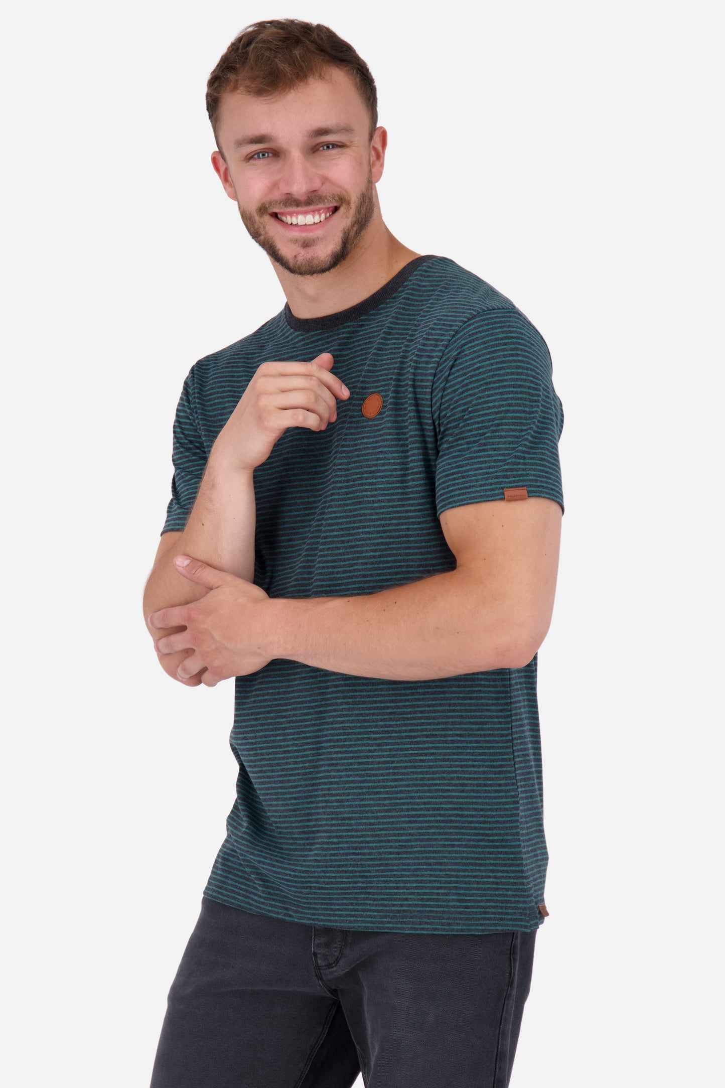 Modisches Herrenshirt- NicAK Z von Alife and Kickin für den maritimen Look Schwarz